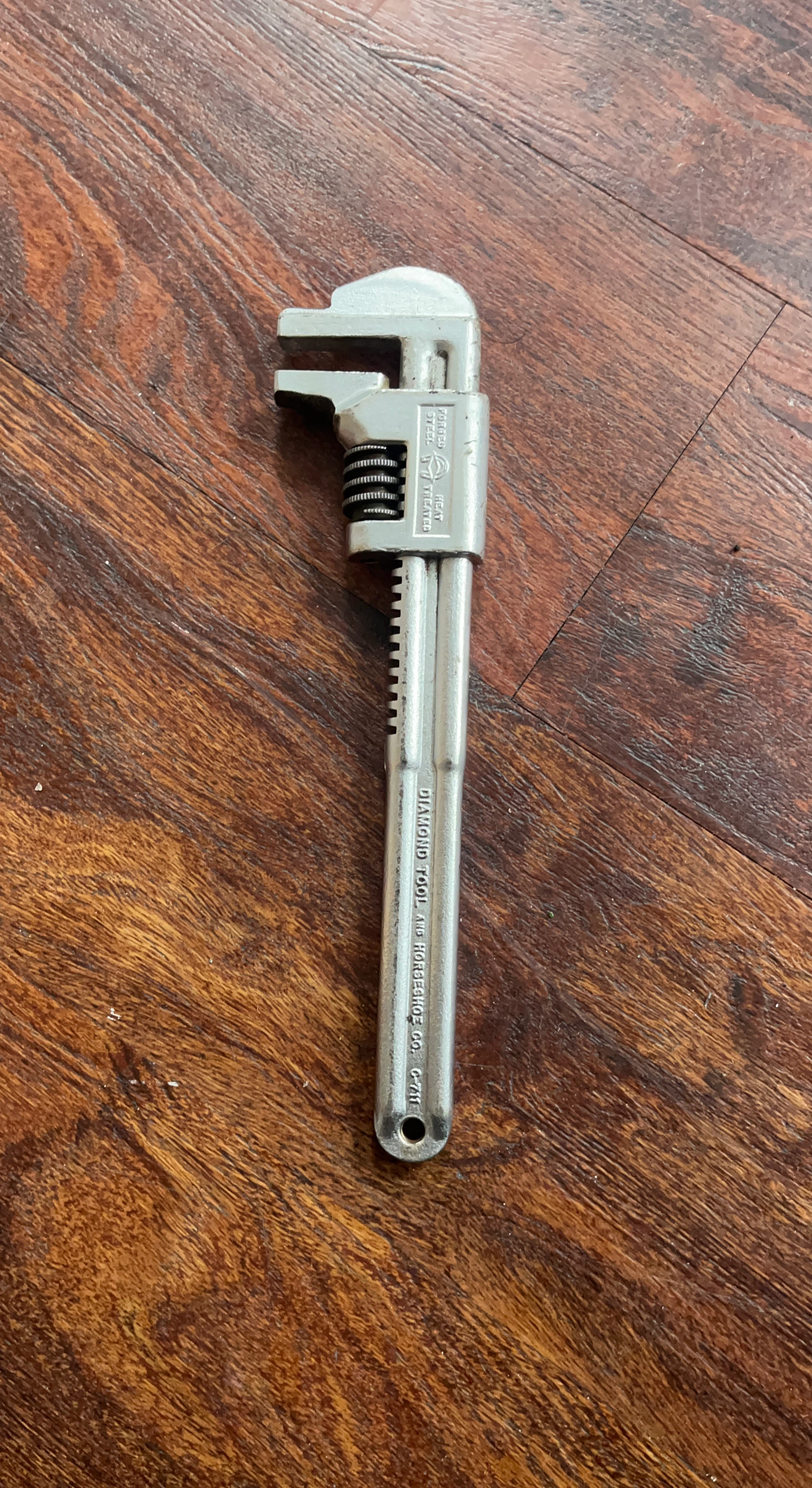 Diamond Tool and Horseshoe Co. Adjustable Wrench