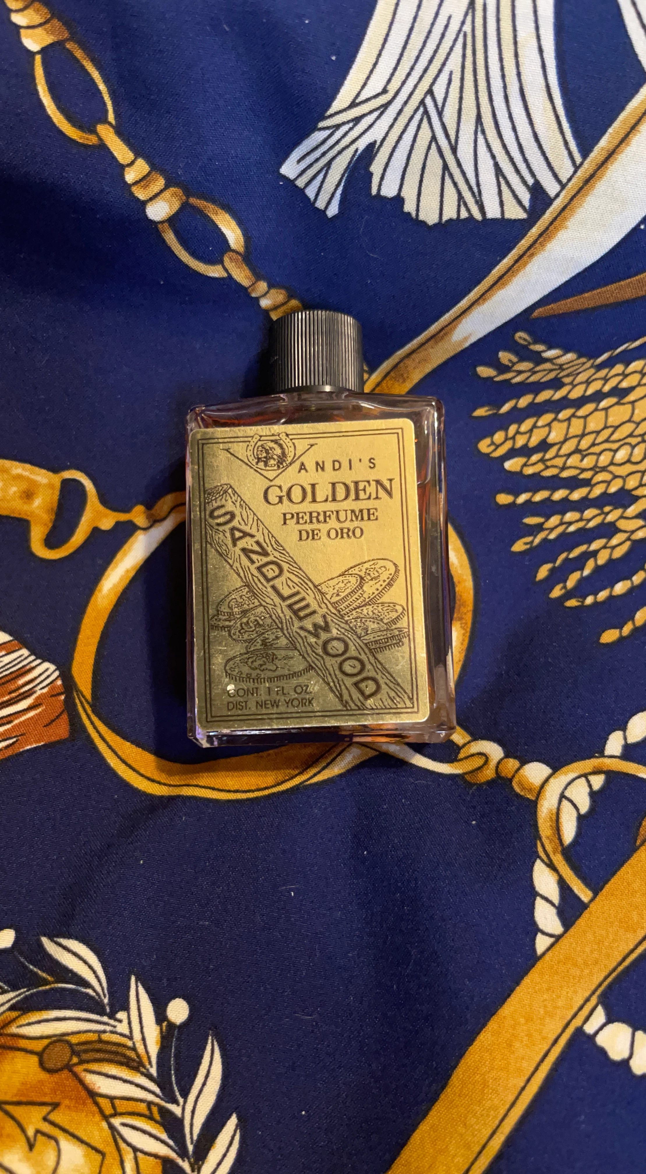 Andi's Golden Candlewood Perfume De Oro 1 fl oz