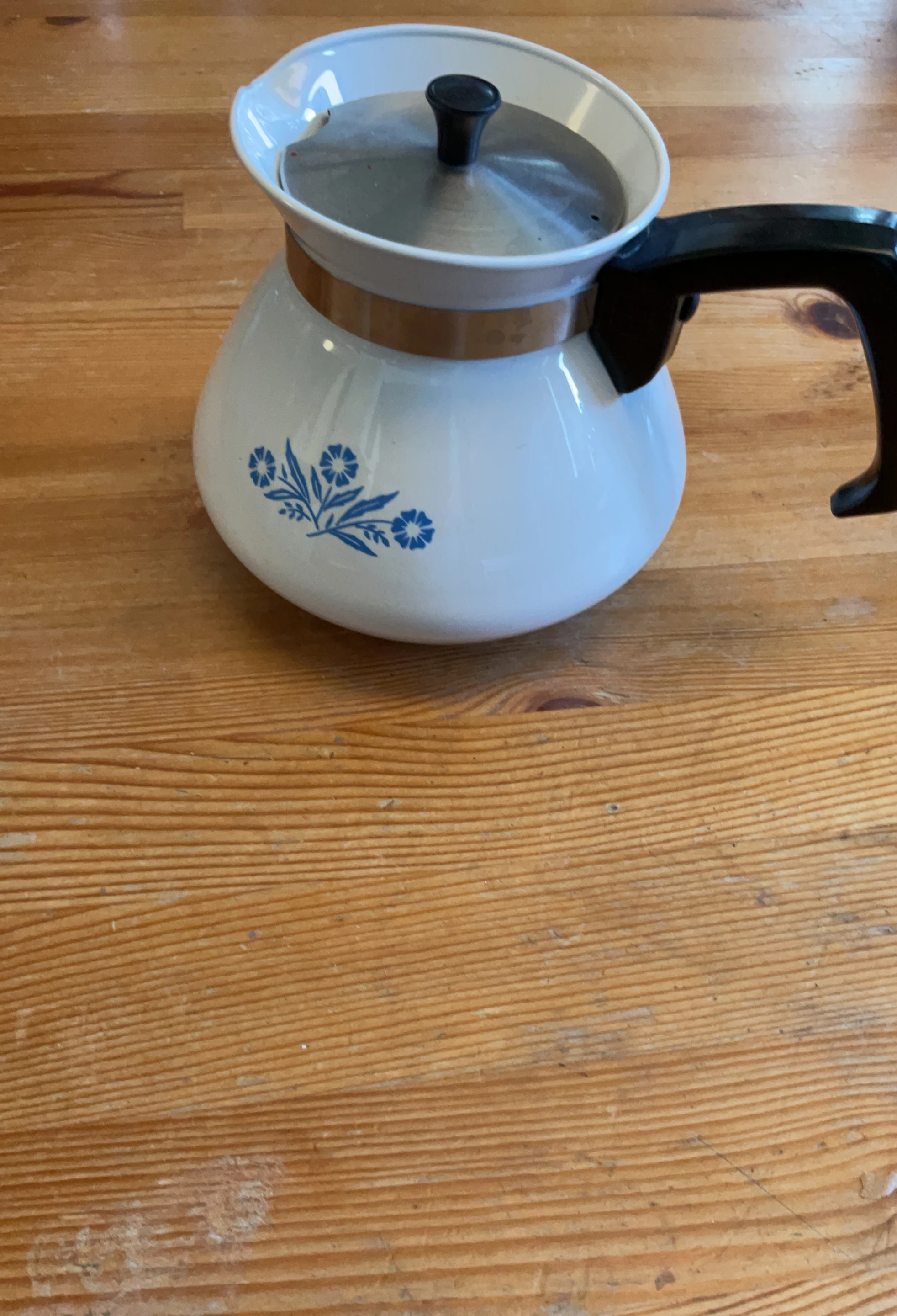 CorningWare Blue Cornflower Teapot
