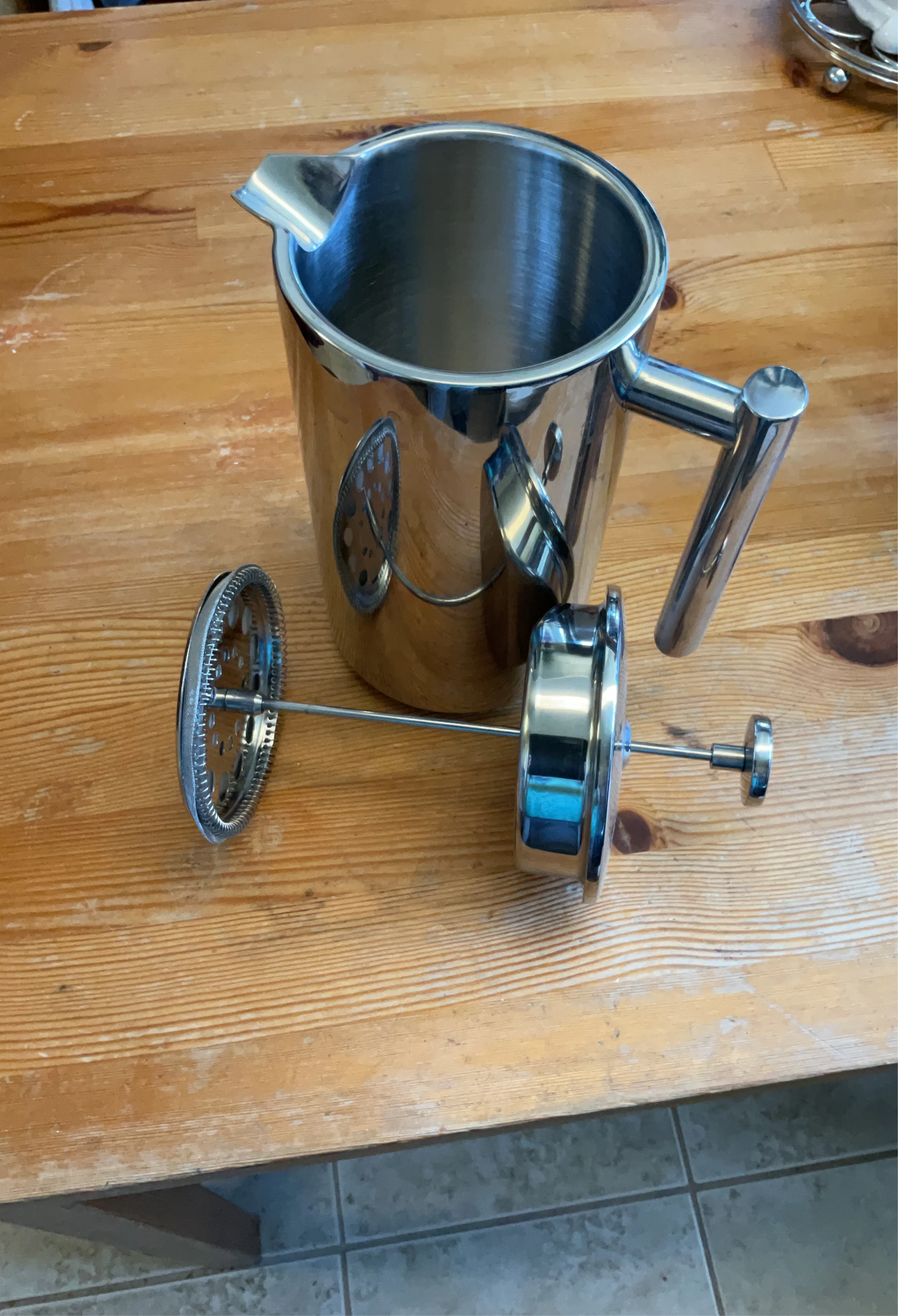 Stainless Steel French Press Coffee Maker