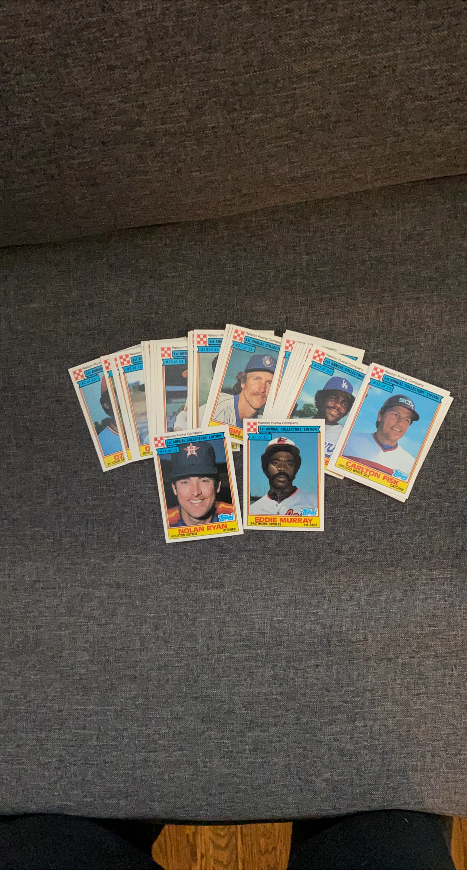 Ralston Purina Baseball Cards Collection