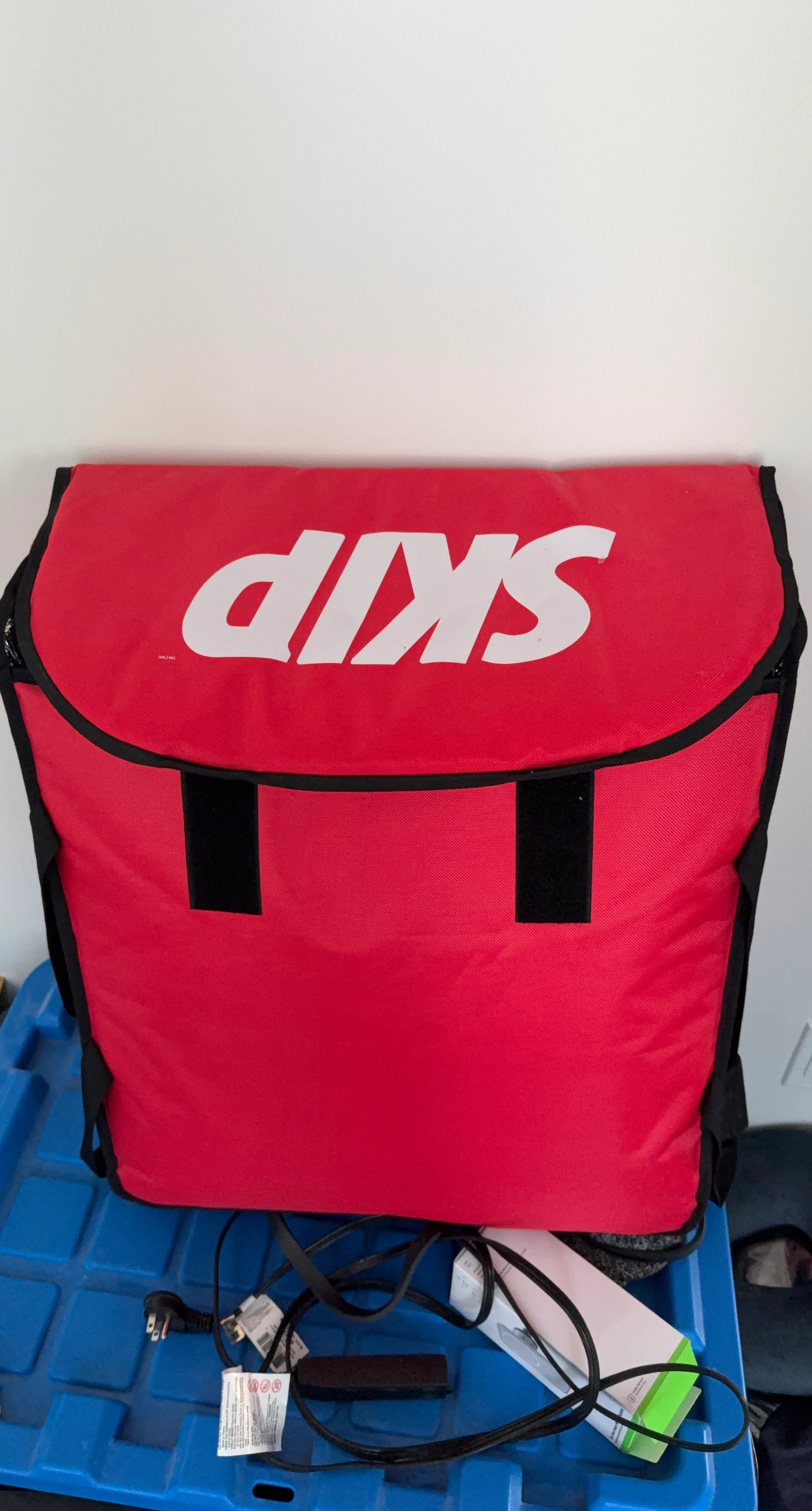 SkipTheDishes Insulated Food Delivery Bag
