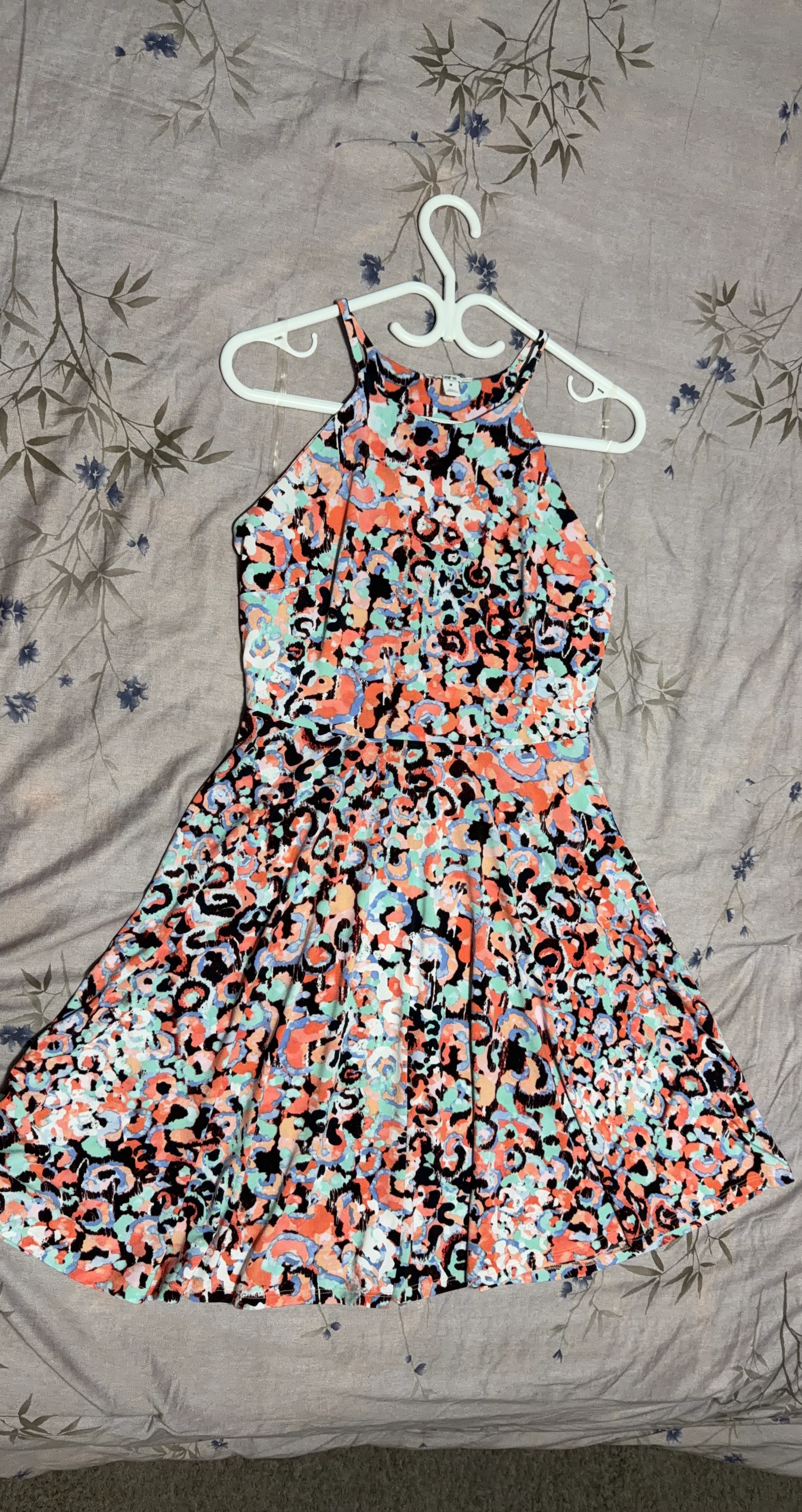 Women's Sleeveless Halter Dress