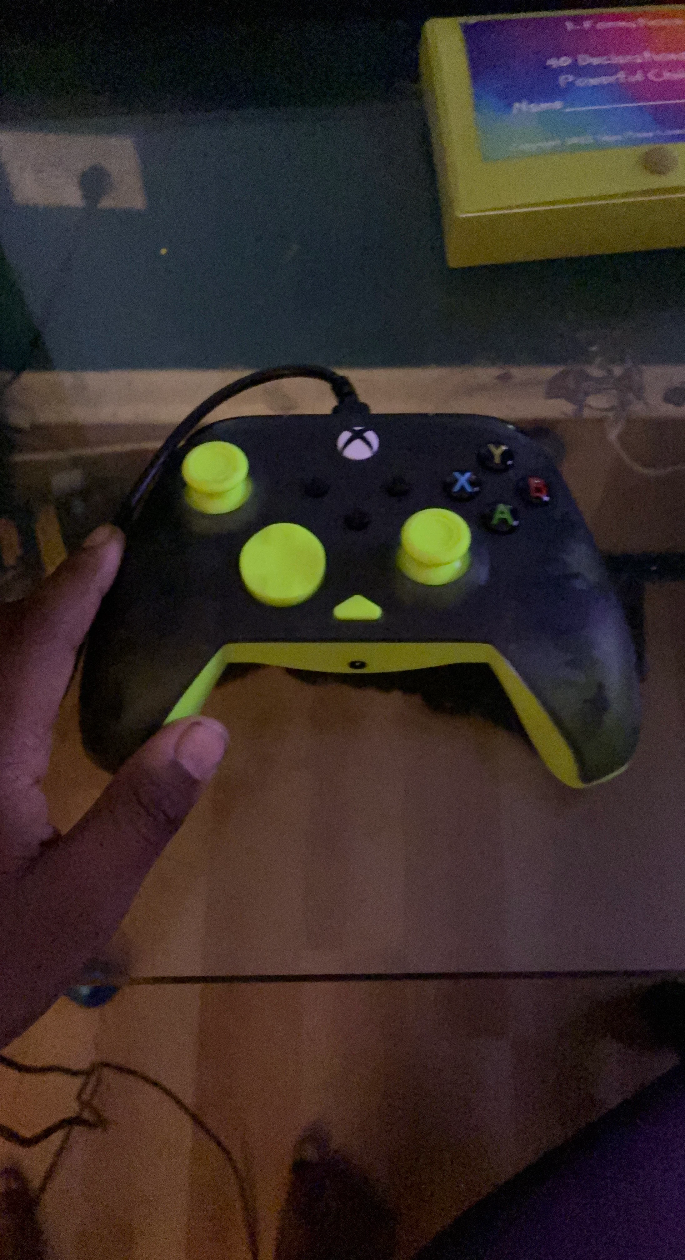 Xbox Wireless Controller - Black and Yellow