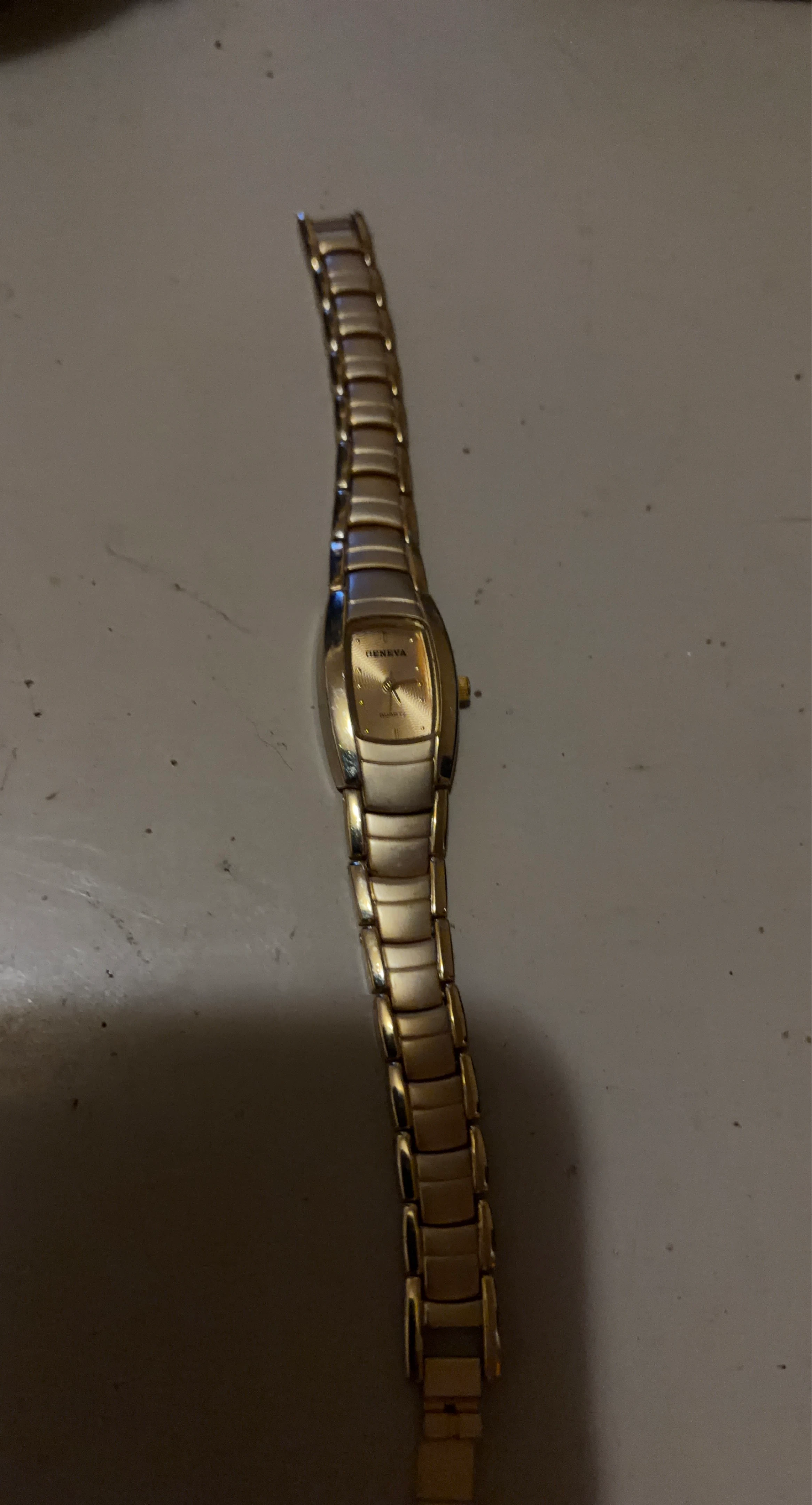Geneva Women's Gold Tone Quartz Watch