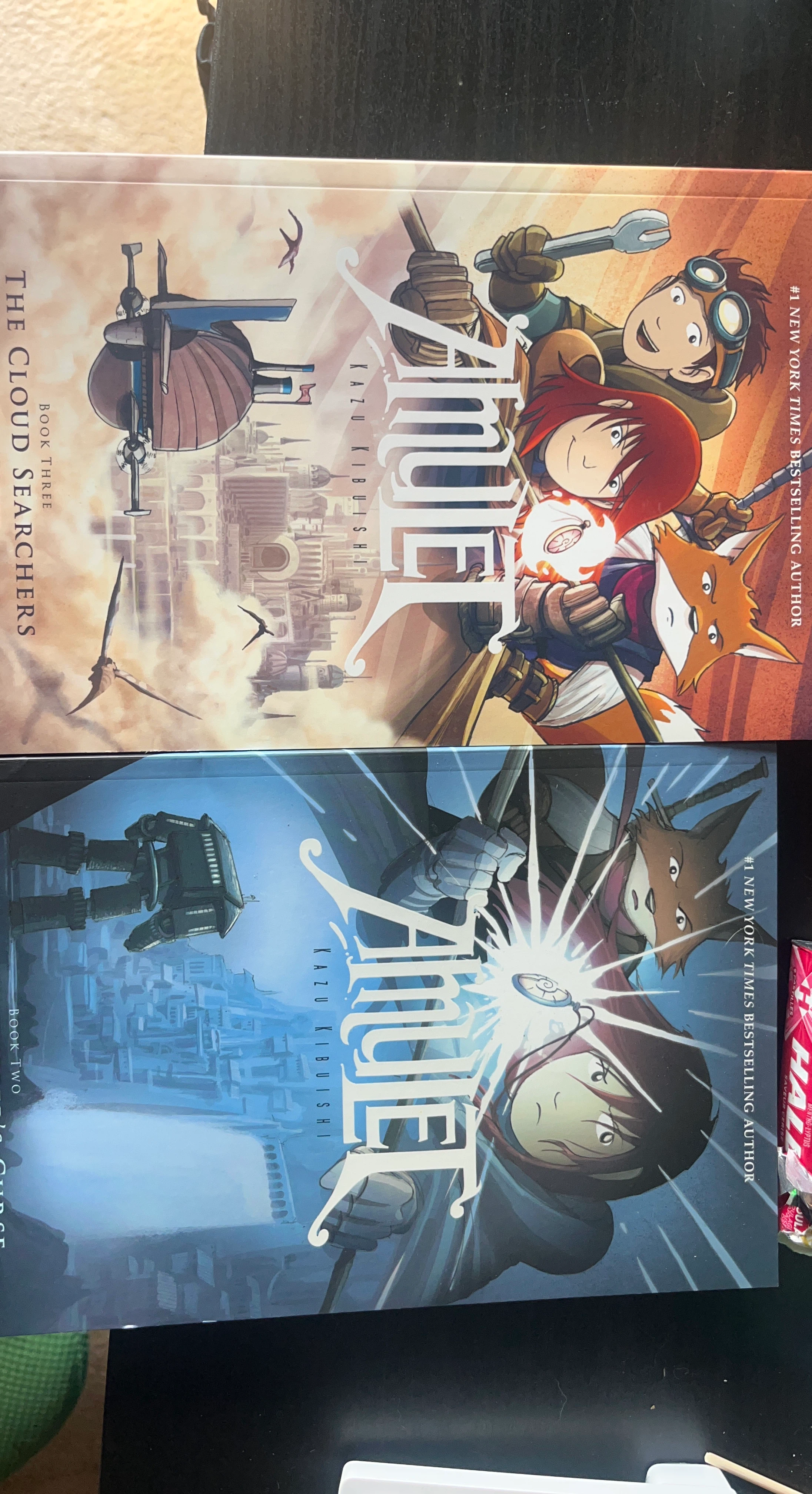 Amulet Book Two and Book Three by Kazu Kibuishi