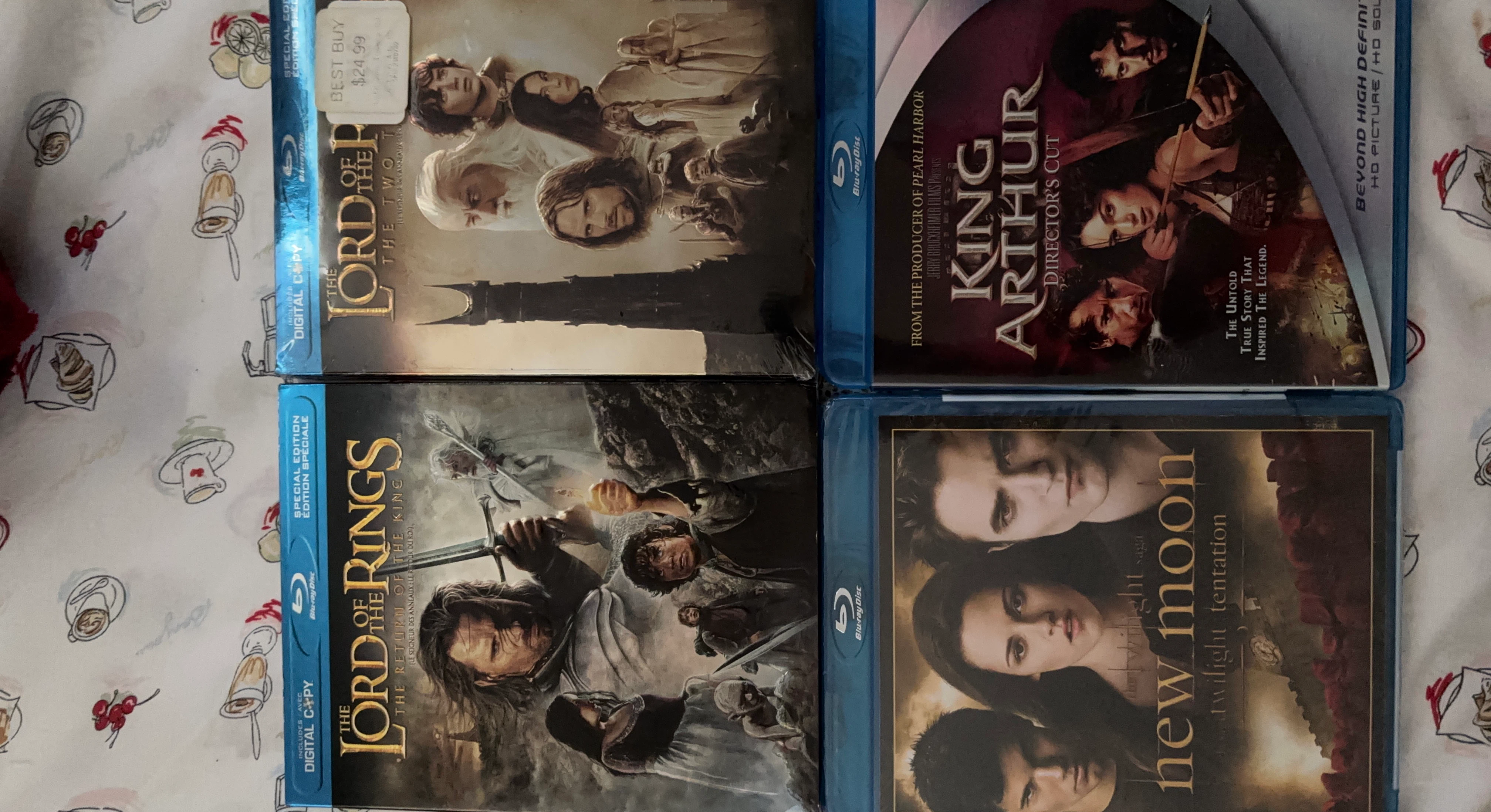 Lord of the Rings & King Arthur Blu-ray Collection