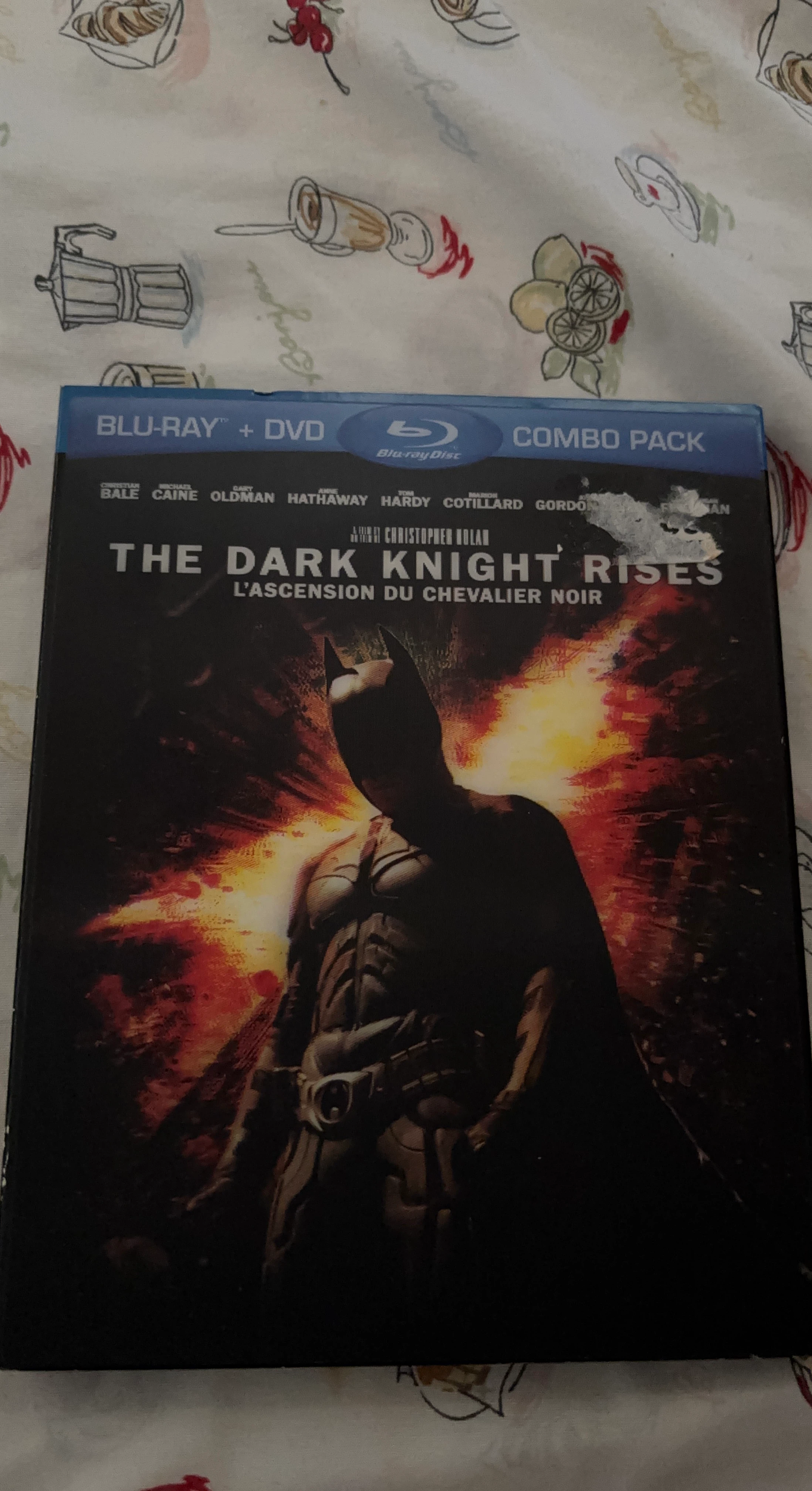 The Dark Knight Rises Blu-Ray + DVD Combo Pack