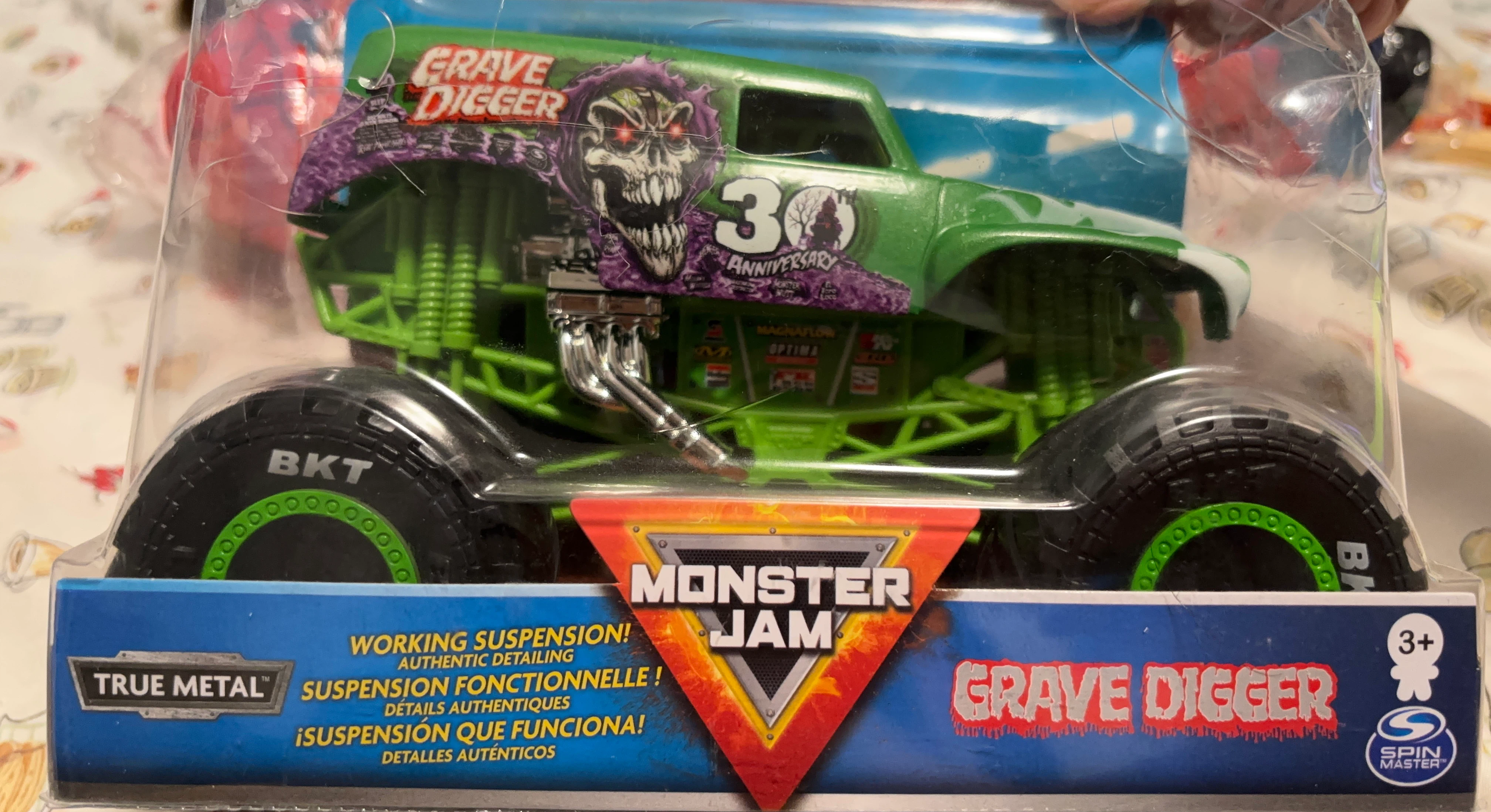 Monster Jam Grave Digger 30th Anniversary Truck