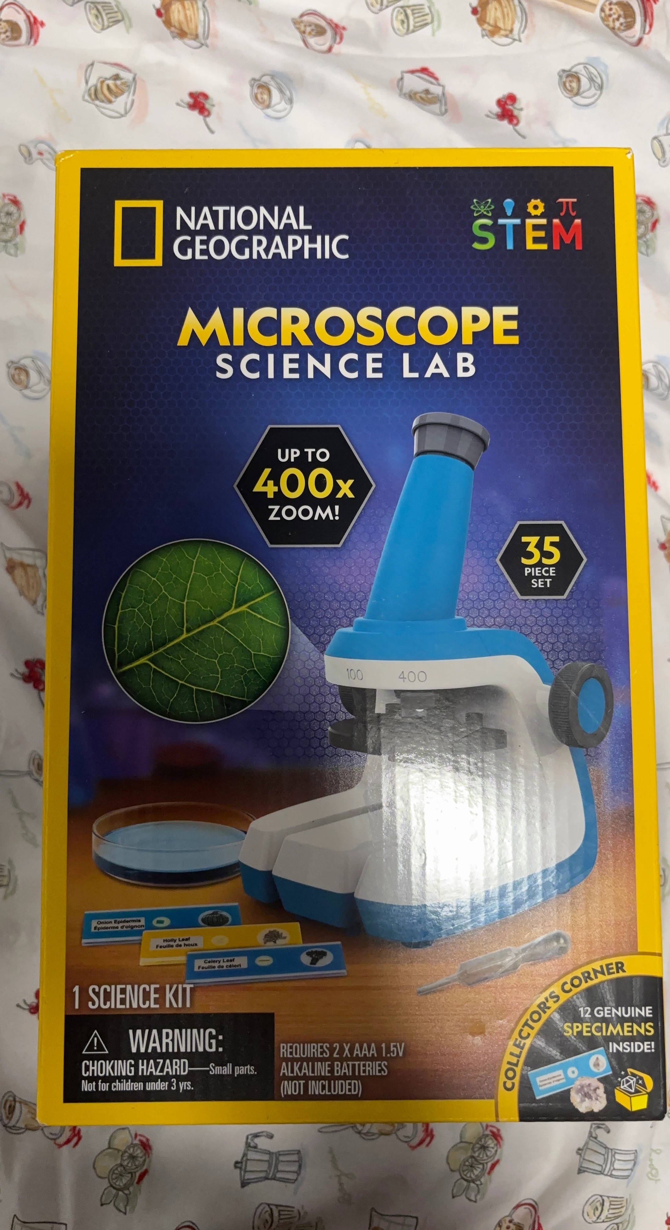 National Geographic Microscope Science Lab - 35 Piece Set