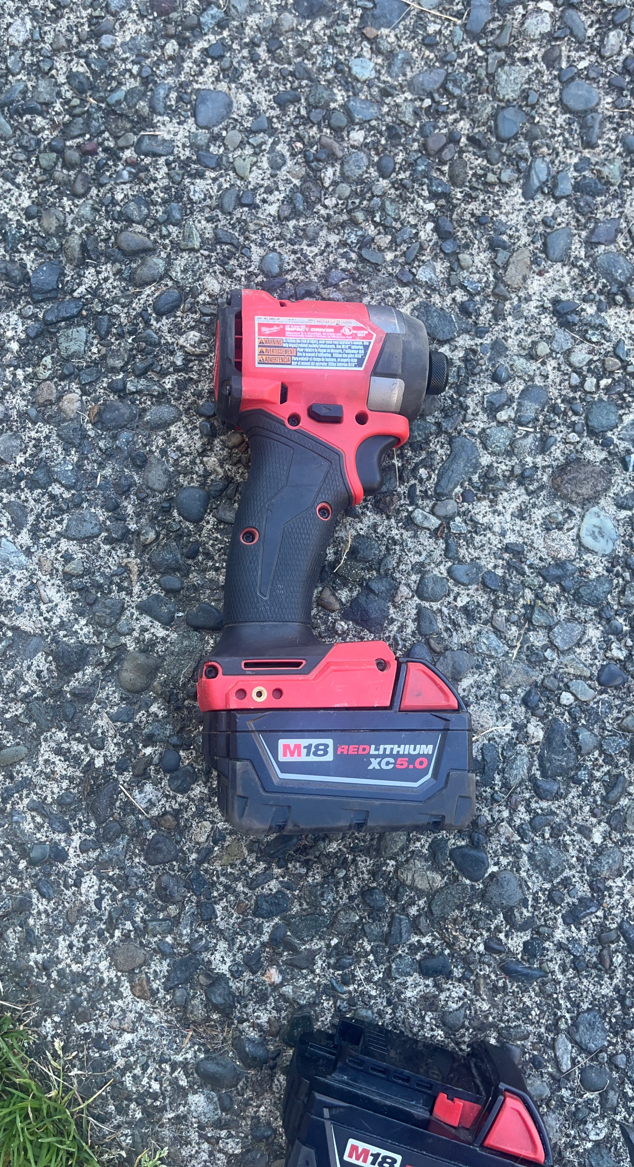 Milwaukee M18 Impact Driver with 5.0Ah Battery
