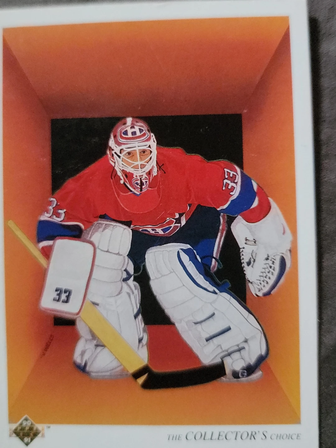 1990-91 Upper Deck Patrick Roy Card