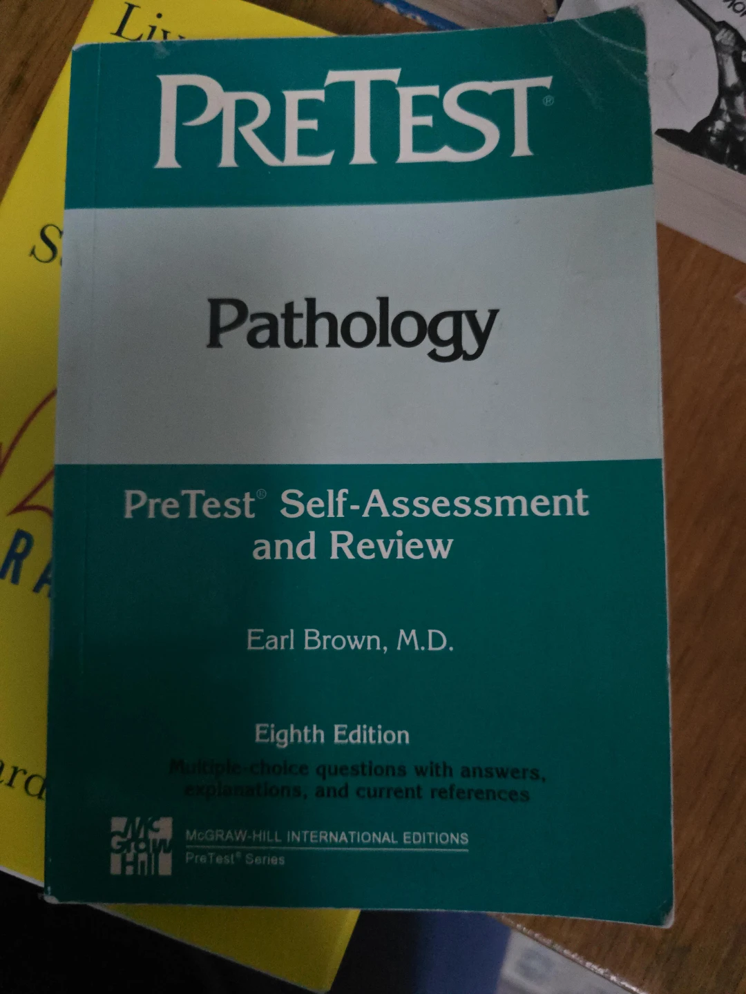 PreTest Pathology Self-Assessment and Review Eighth Edition