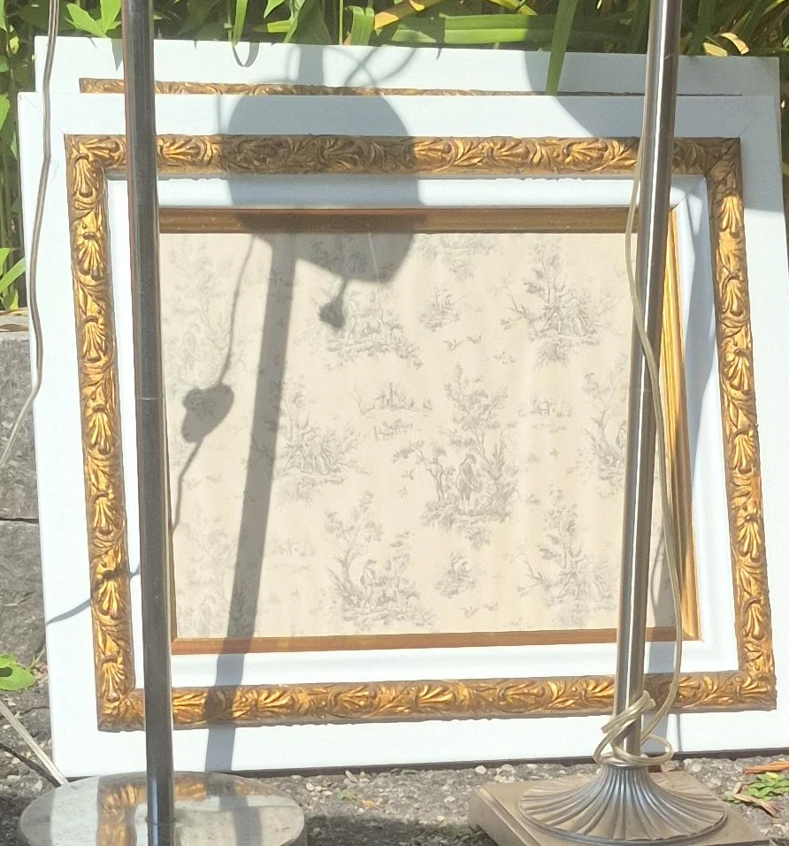 Framed Toile Print