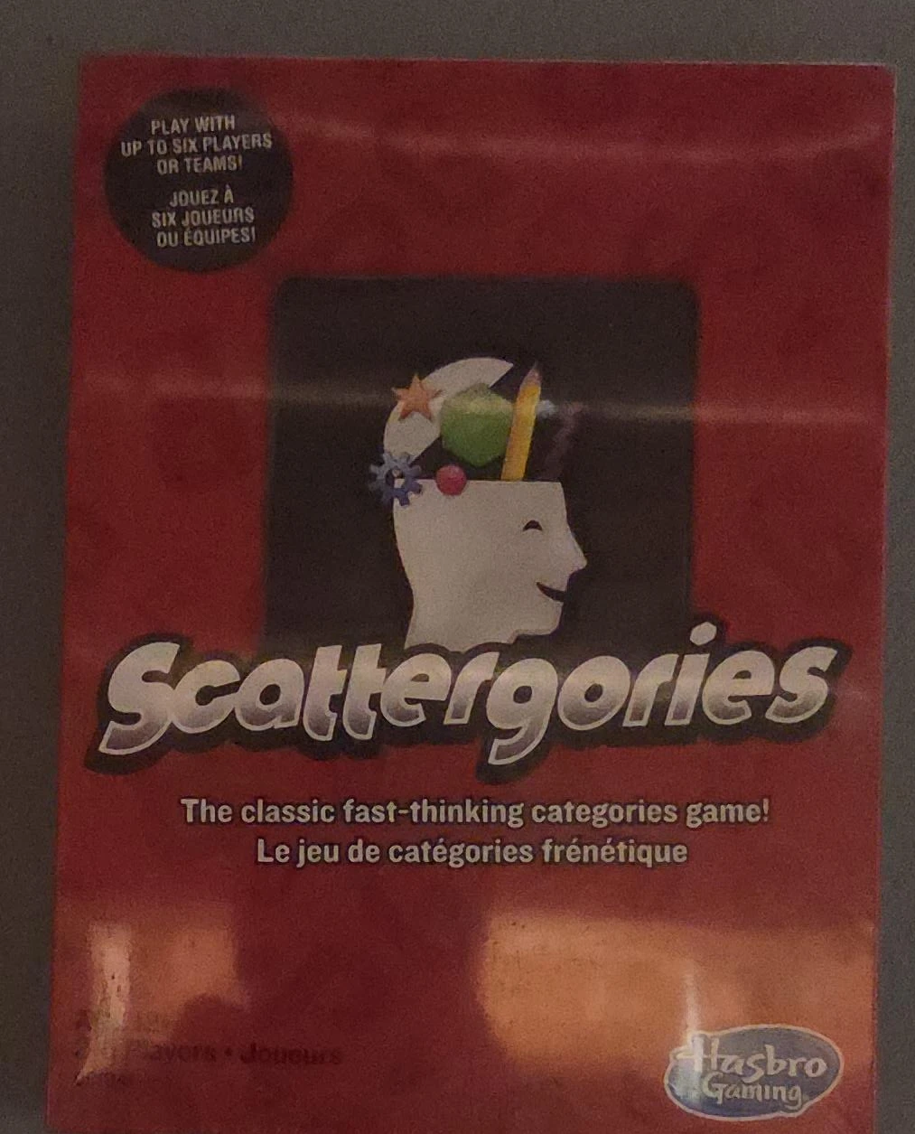 Scattergories Board Game