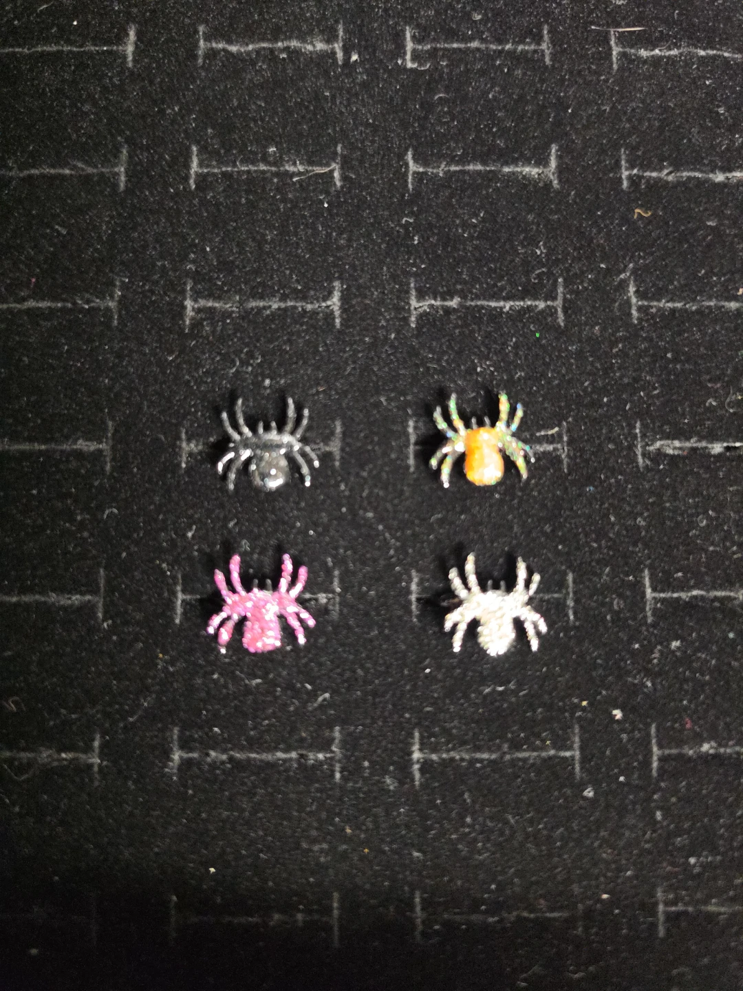 Spider Rings Set of 4 for kids (623)