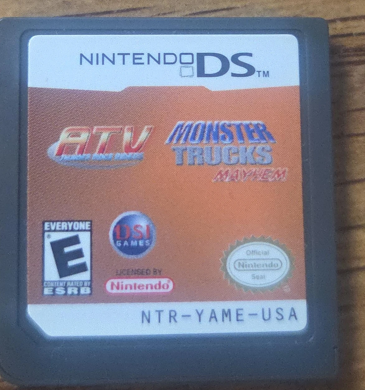 Nintendo DS ATV Monster Trucks Mayhem Game
