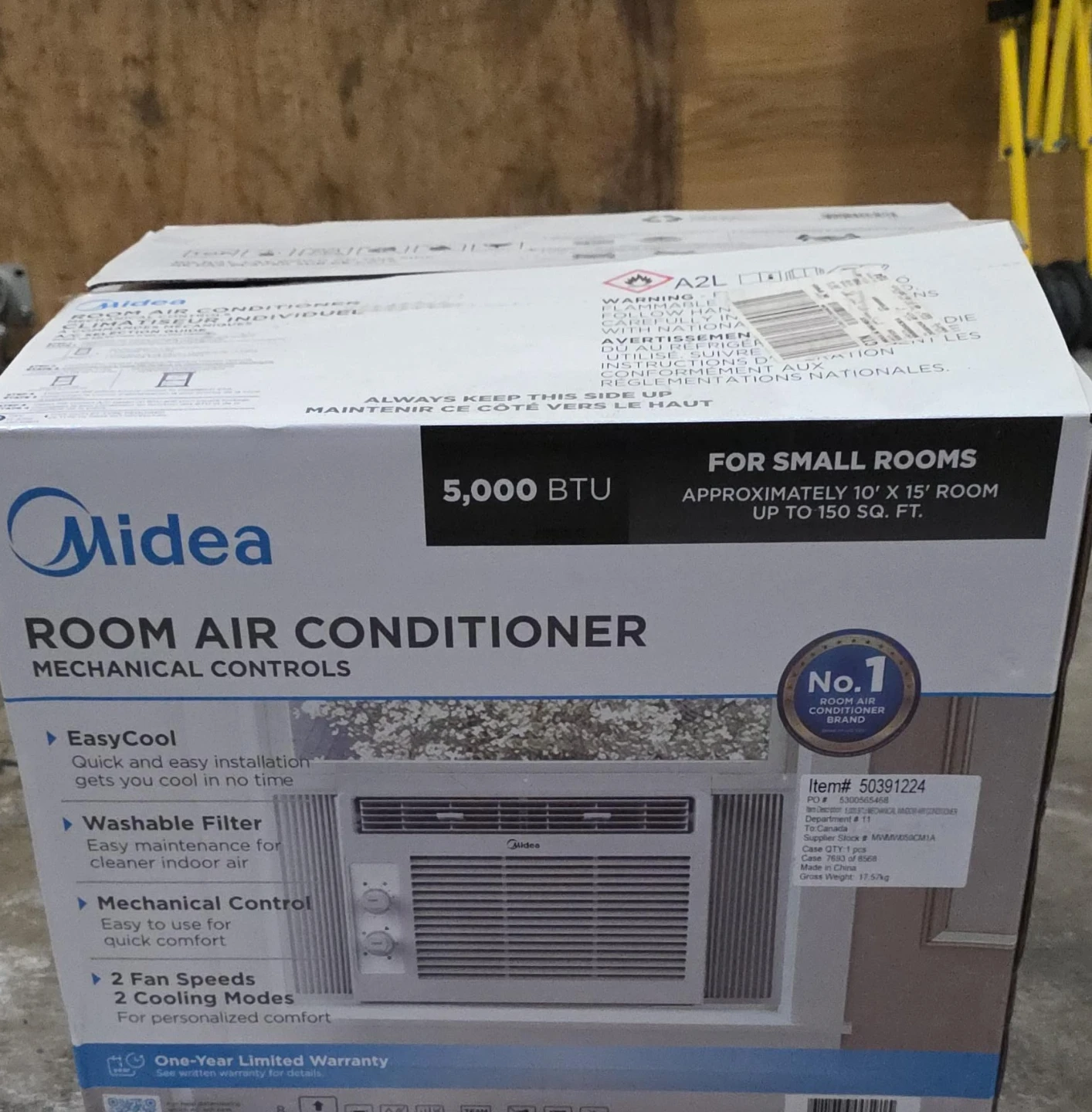 Midea 5,000 BTU Room Air Conditioner