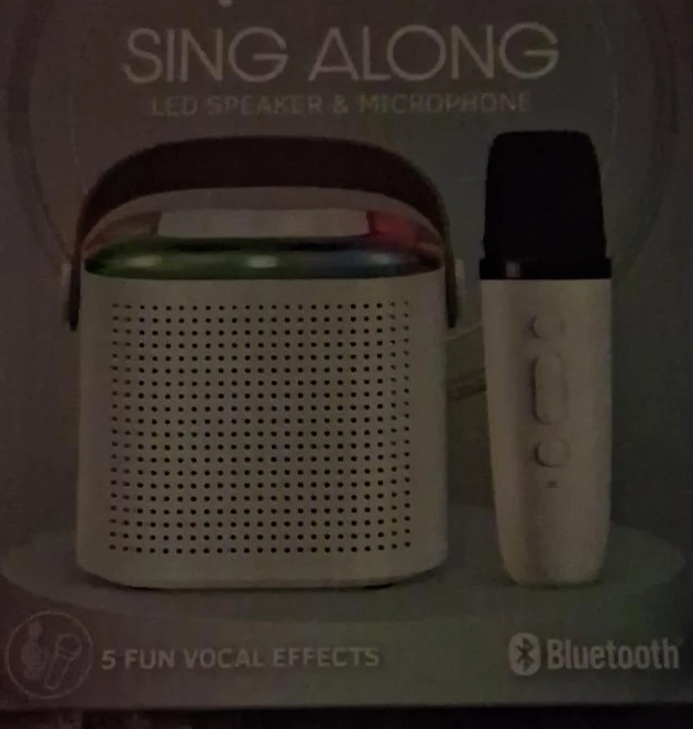 Sing Along LED Speaker & Microphone