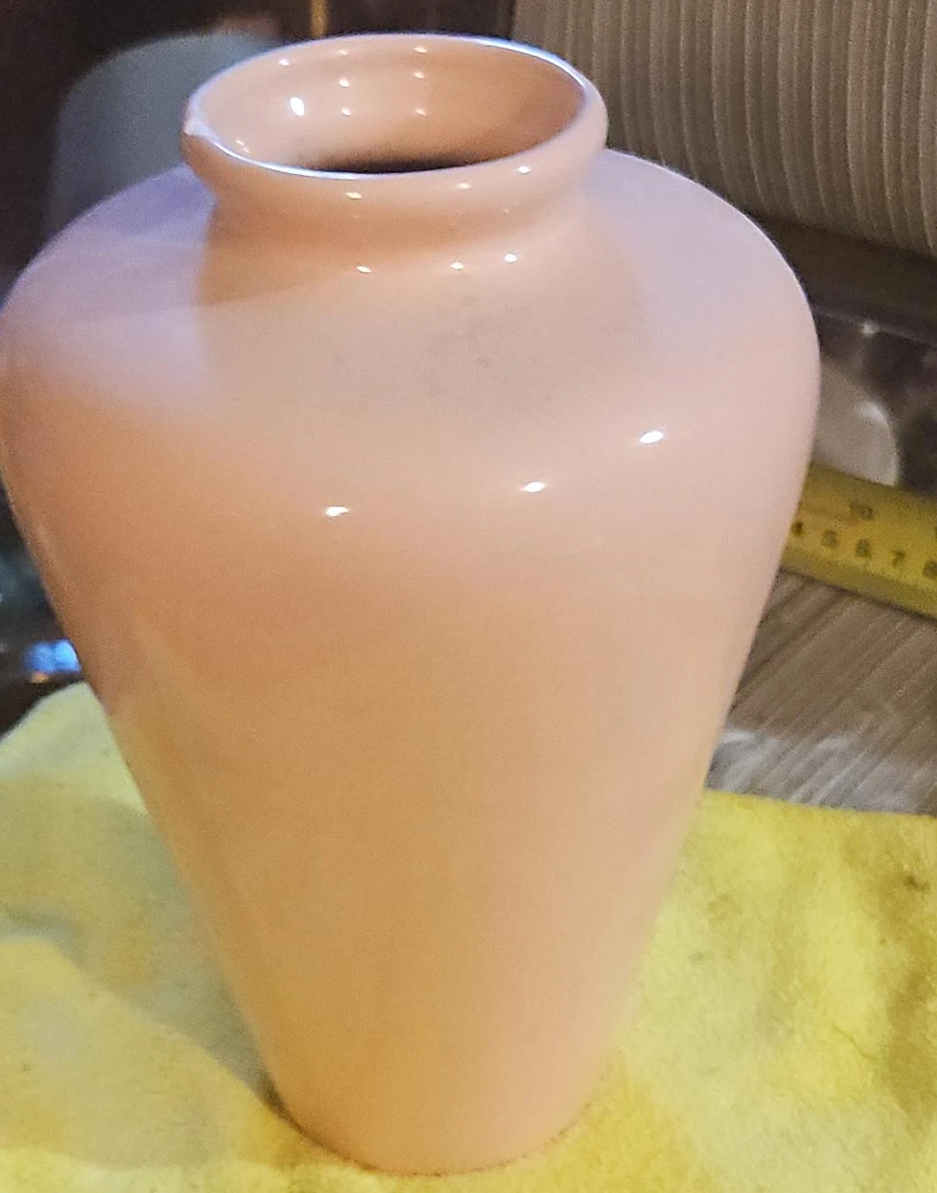 Pink Ceramic Vase Made in Canada