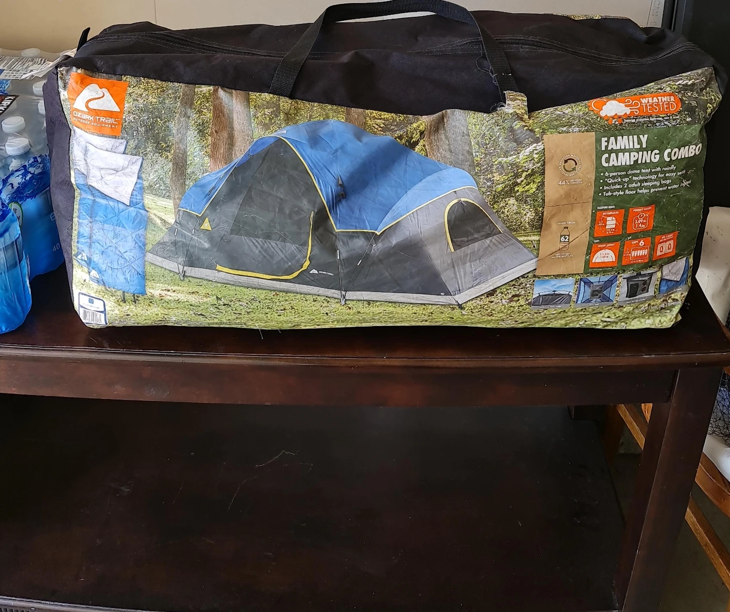 Ozark Tent only.