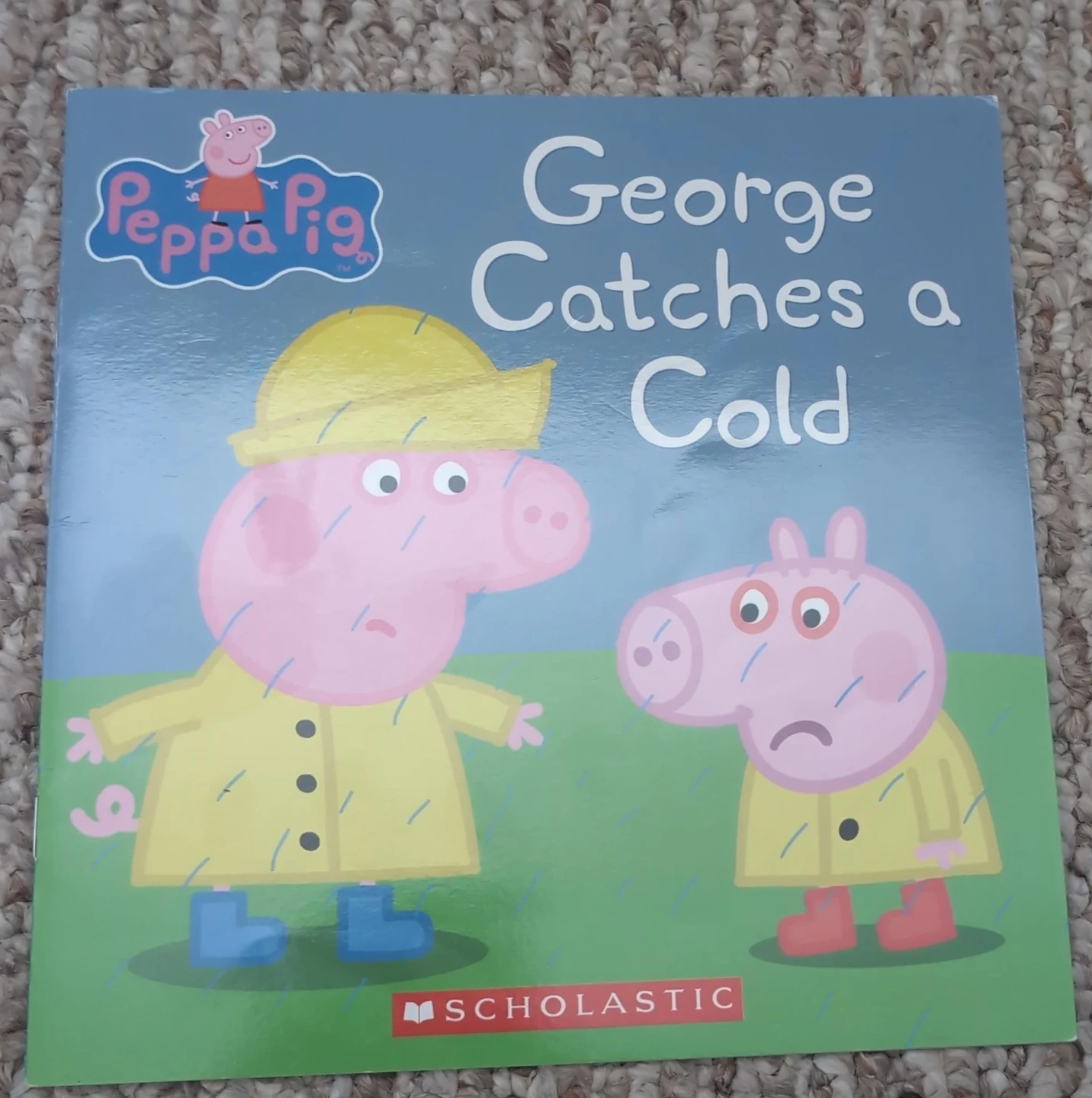 Peppa Pig George Catches a Cold Book