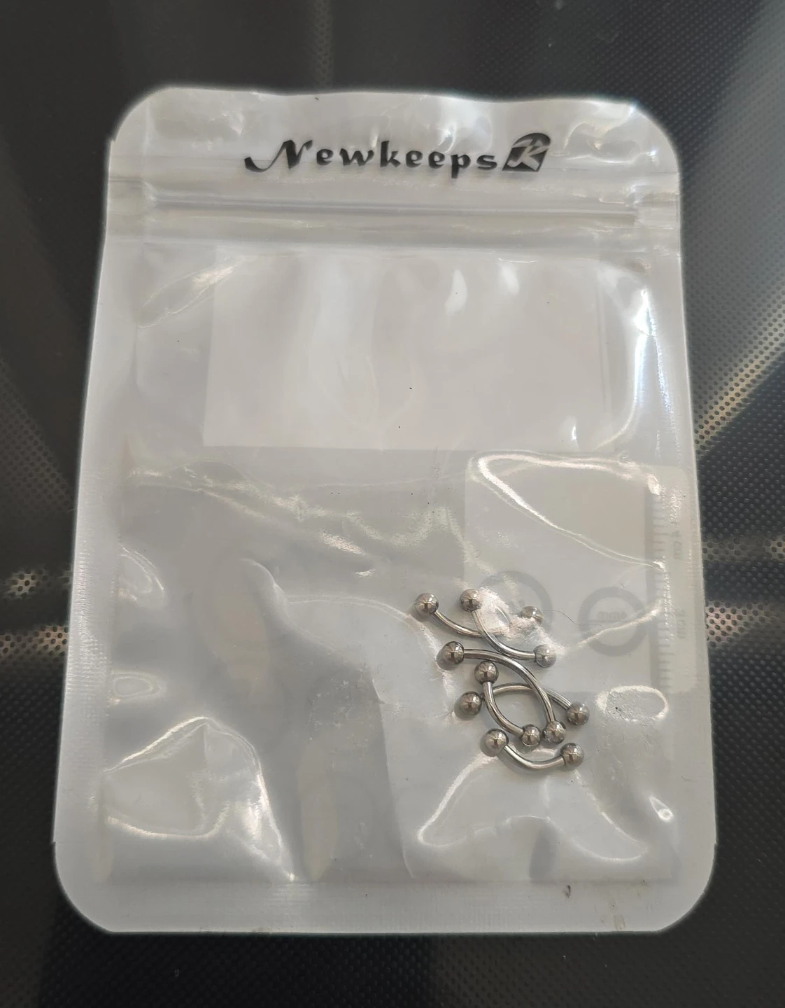 Curved Barbell Piercing Set