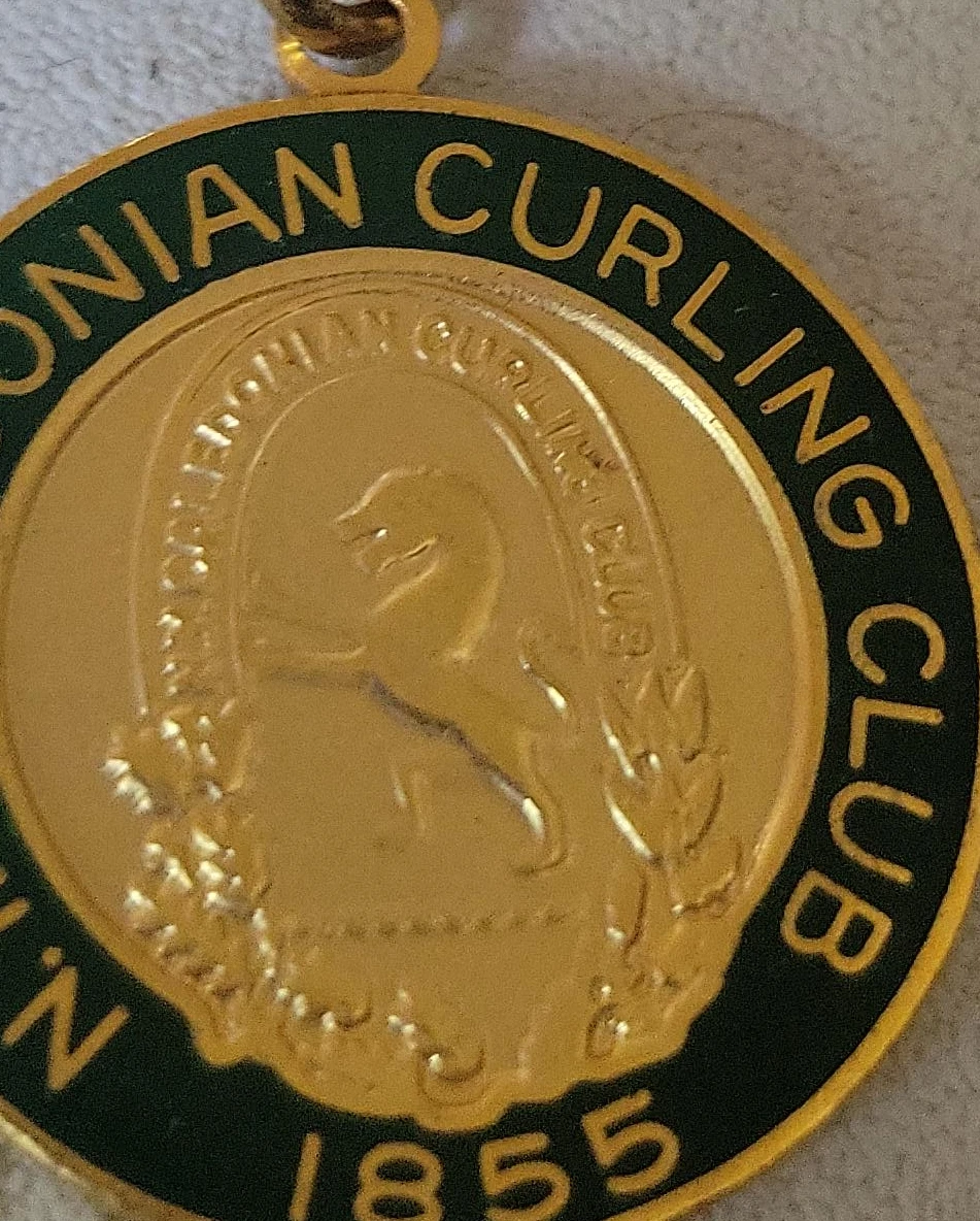 Clunian Curling Club 1855 Medal