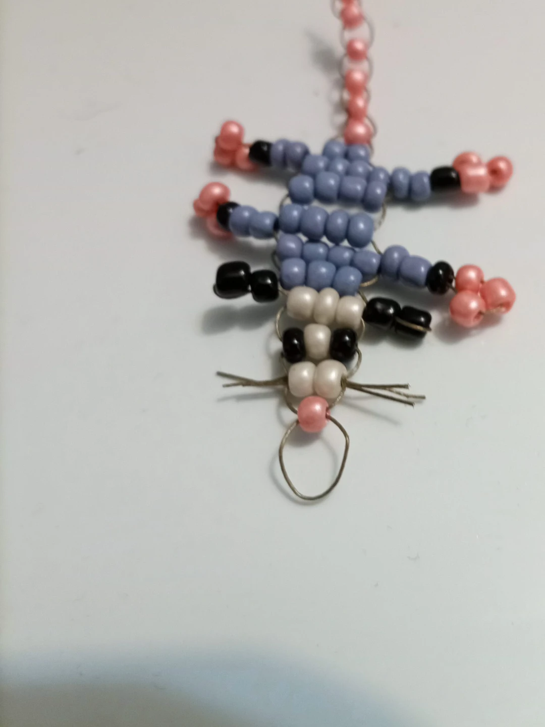 Beaded Possom Charm - photo 3