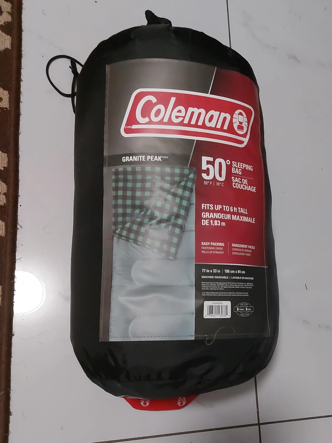 Coleman Granite Peak 50°F Sleeping Bag