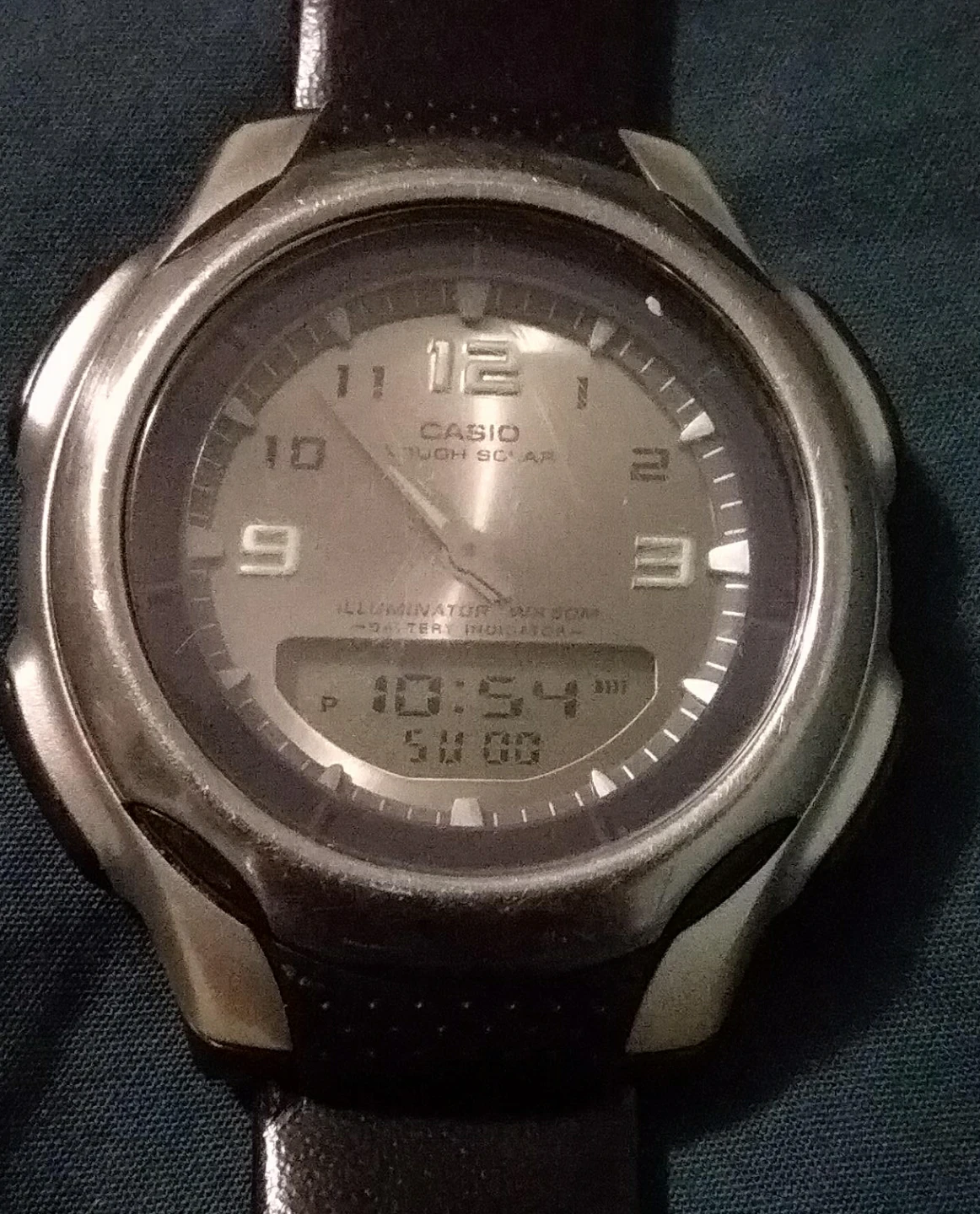 Vintage Casio Tough Solar Illuminator Watch