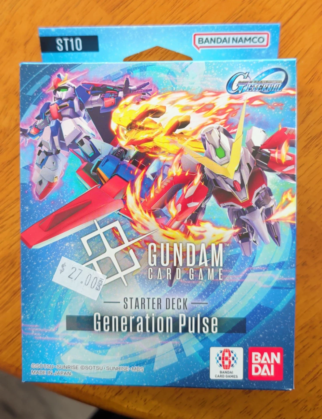 Bandai Namco Gundam Card Game Starter Deck Generation Pulse