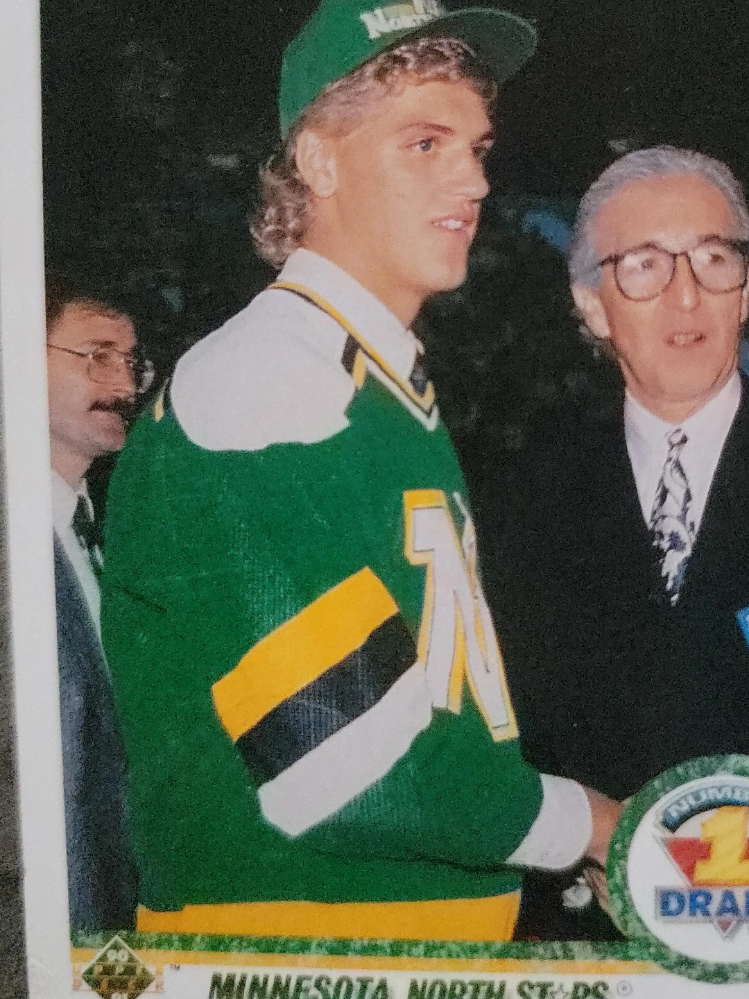 Minnesota North Stars NHL Draft Card