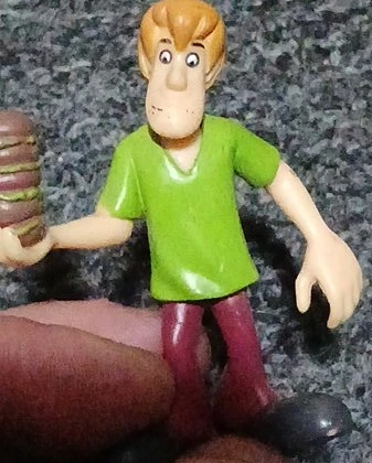 Scooby-Doo Shaggy Action Figure with Burger - photo 2