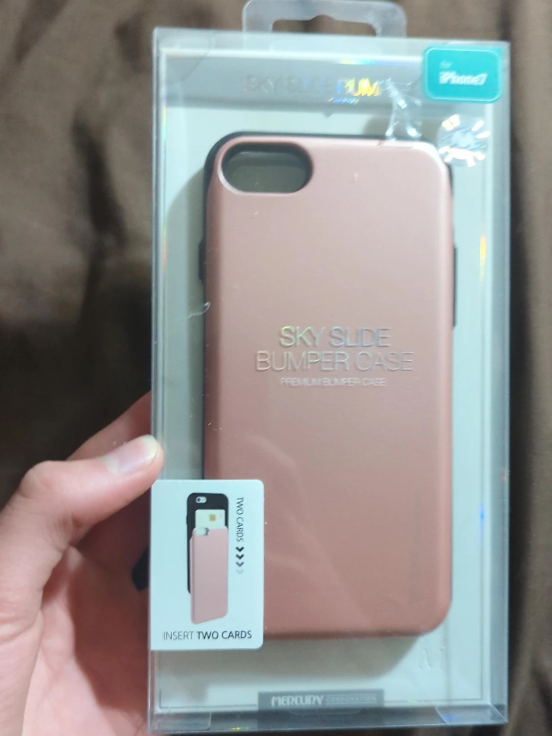 Mercury Sky Slide Bumper Case for iPhone 7