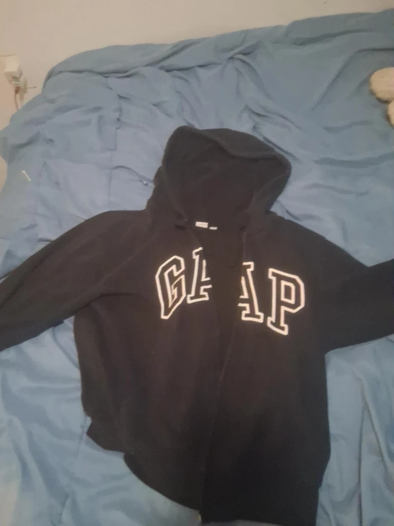 Black Gap Zip-Up Hoodie
