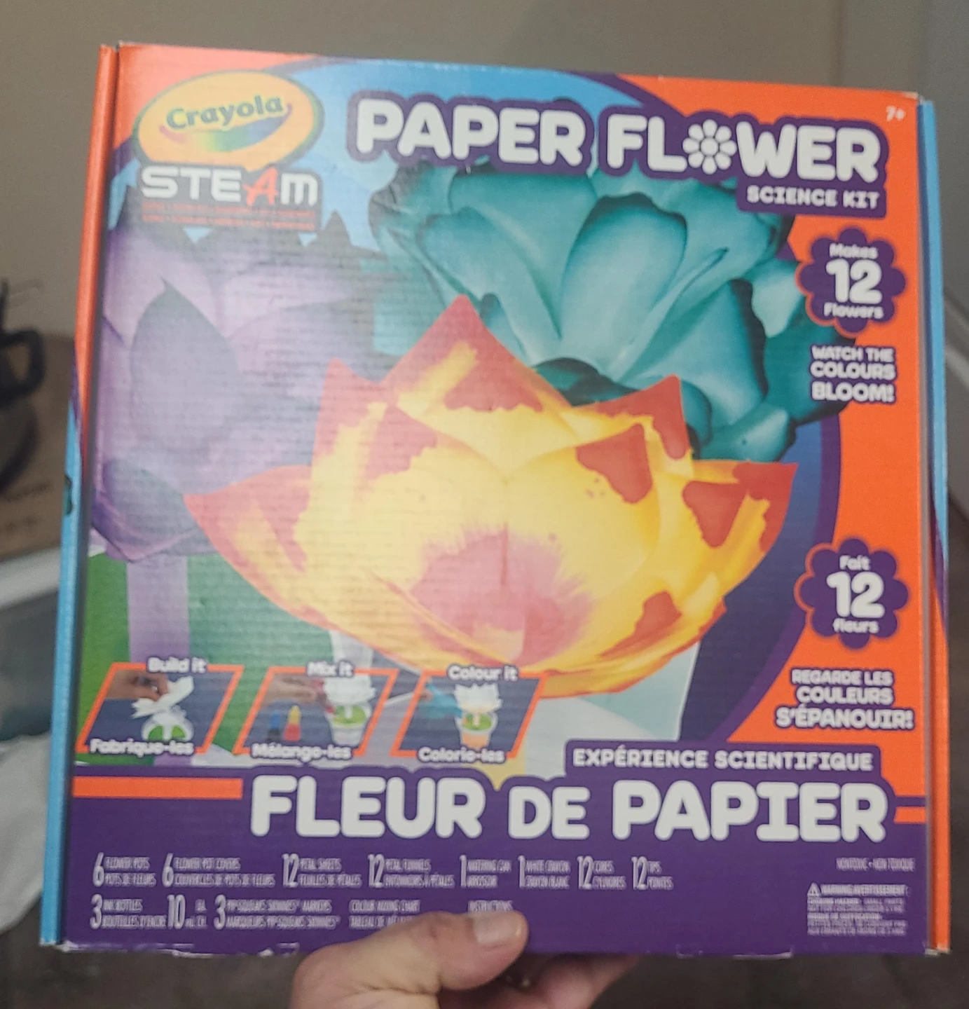 Crayola Paper Flower Science Kit