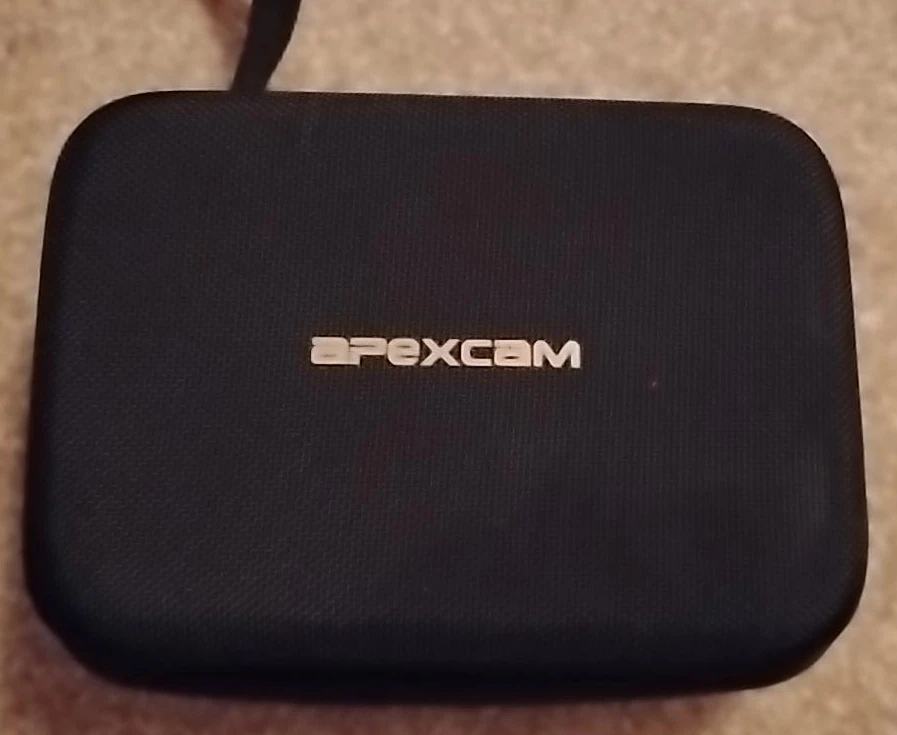 apex camera case with stuff