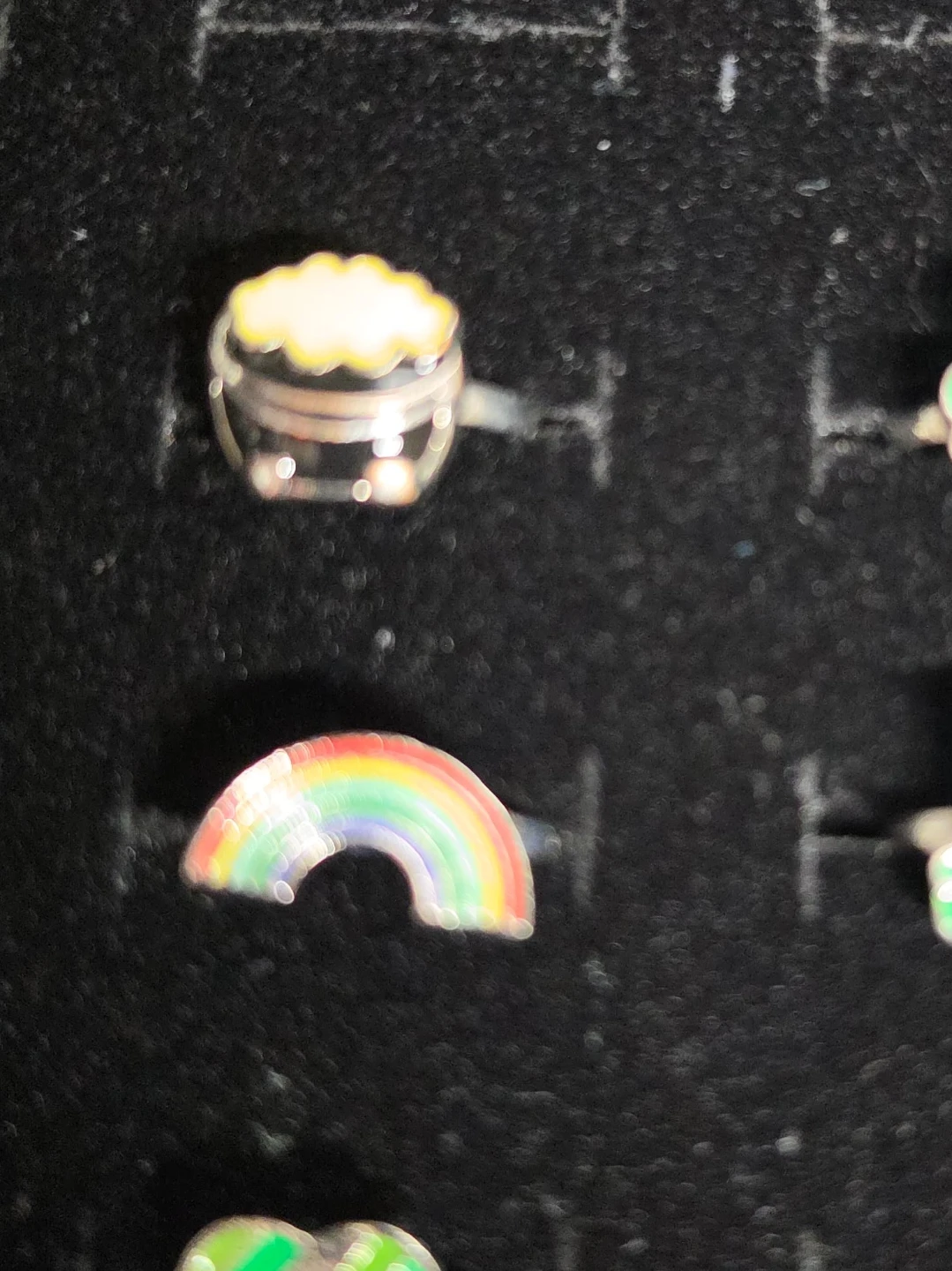St. Patrick's Day Themed Rings Set for kids (438)♧
