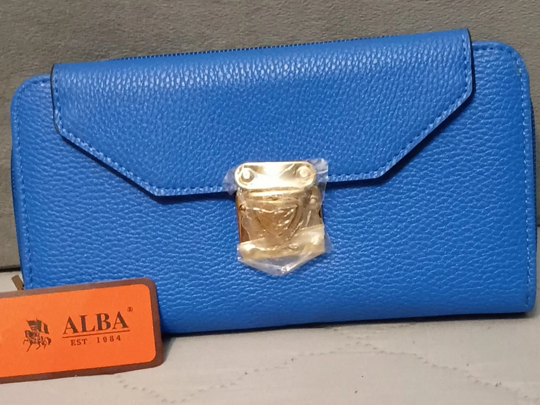 Alba Blue Wallet
