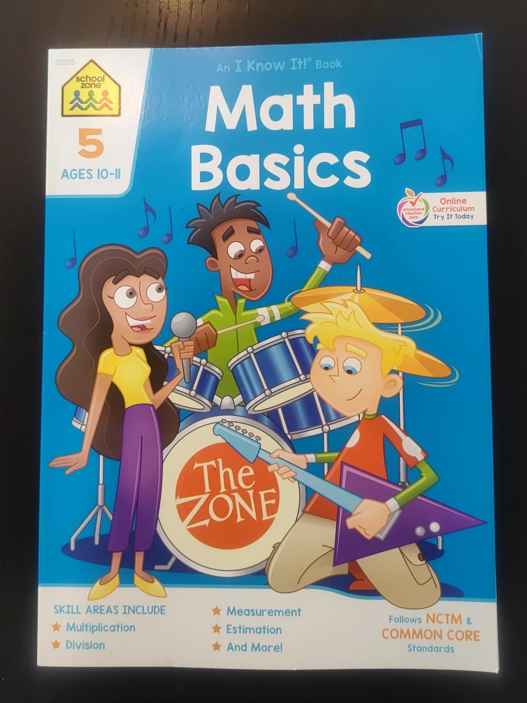 School Zone Math Basics Grade 5 Workbook