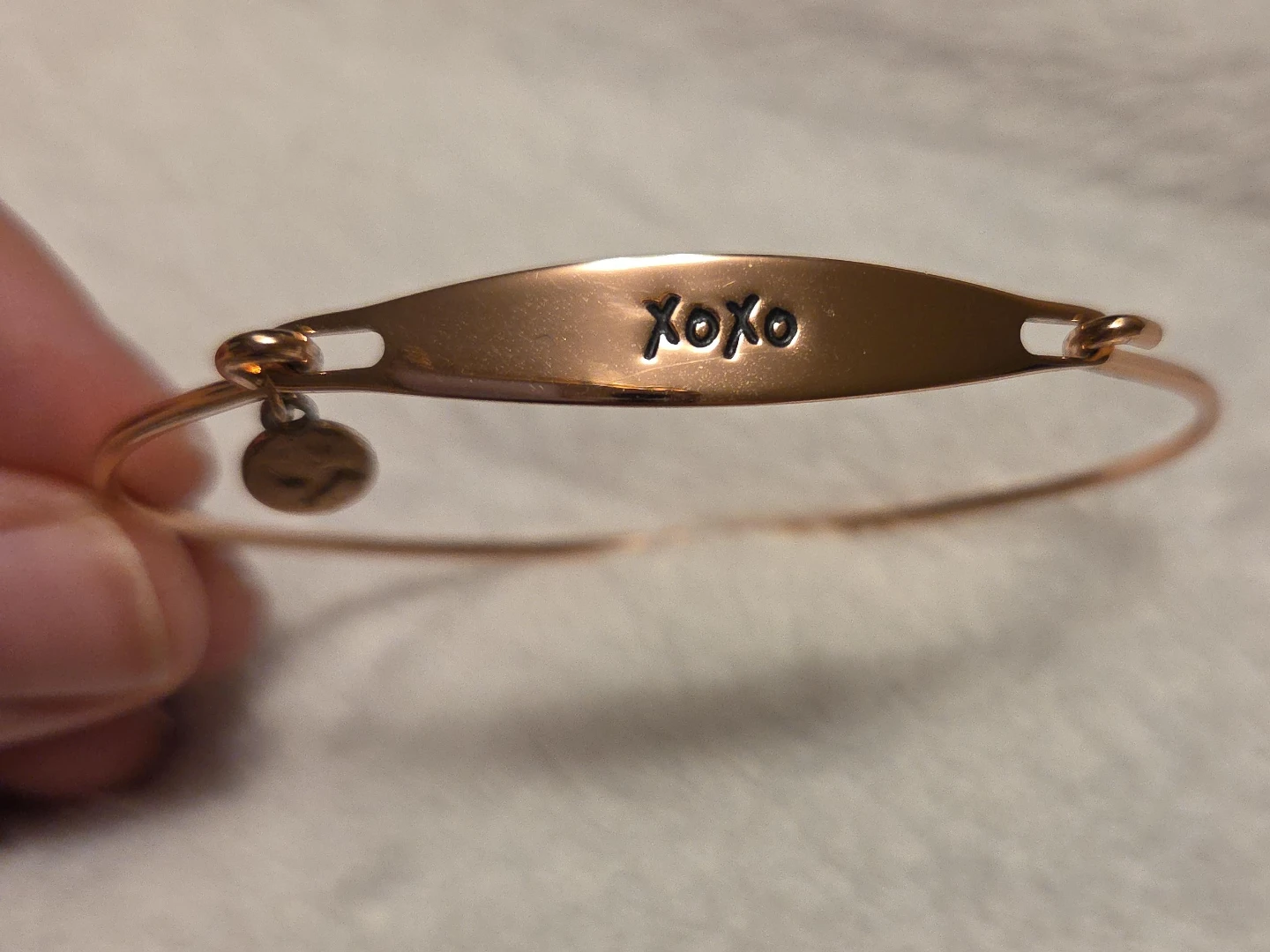 Alex and Ani XOXO Bangle