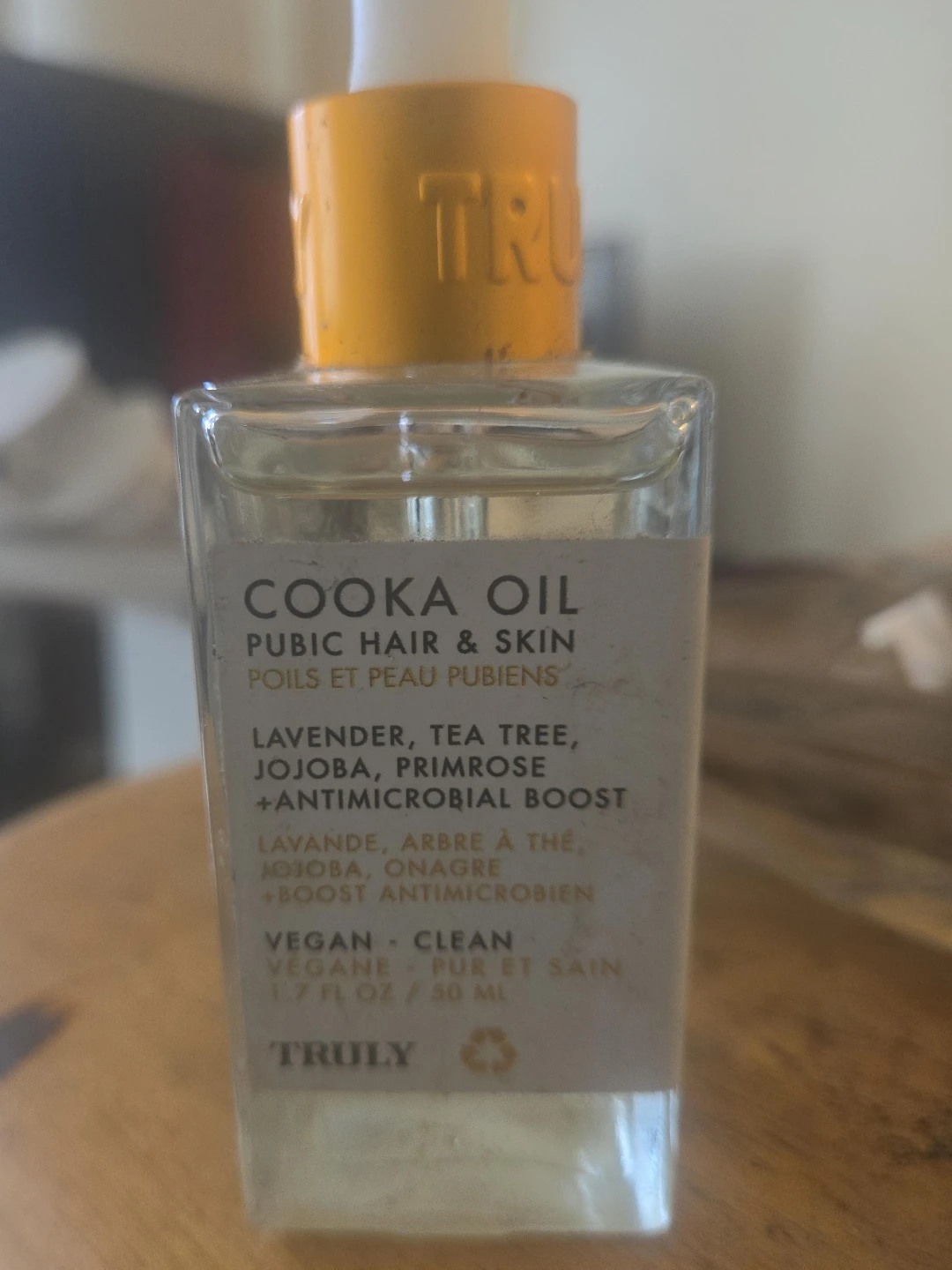 Truly Cooka Oil for Pubic Hair & Skin