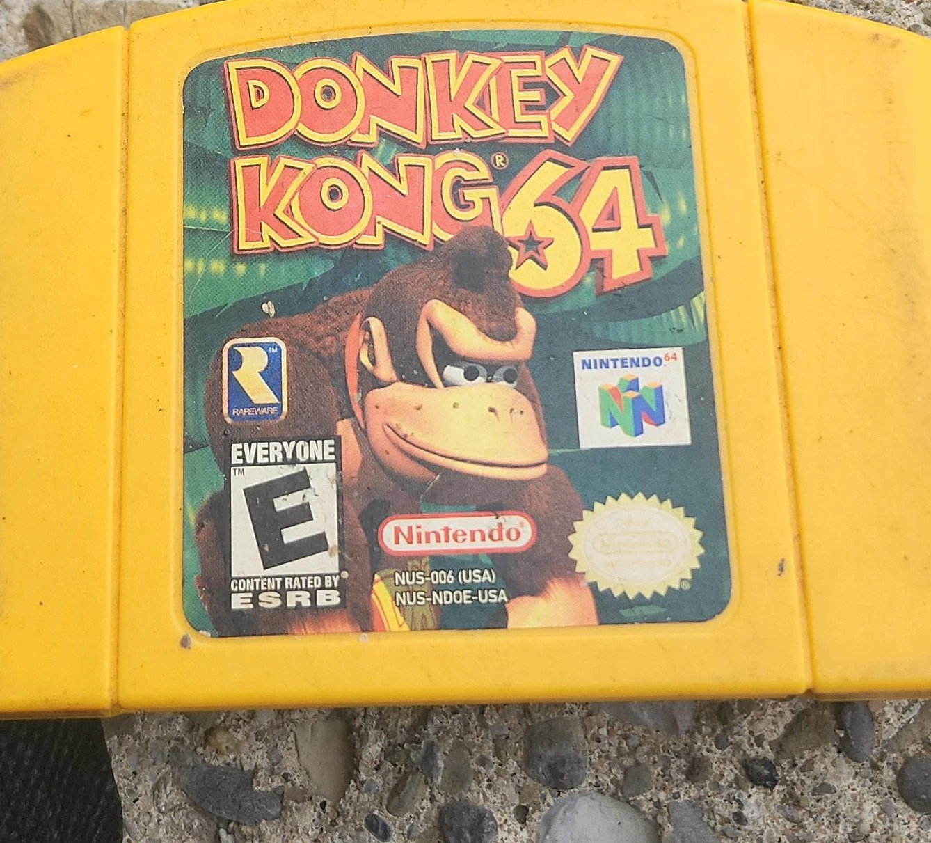 Donkey Kong 64 Nintendo 64 Game Cartridge