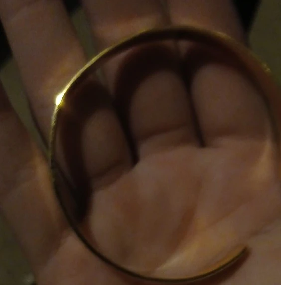 Gold-tone cuff bracelet