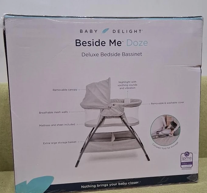 Baby Delight Beside Me Doze Deluxe Bedside Bassinet