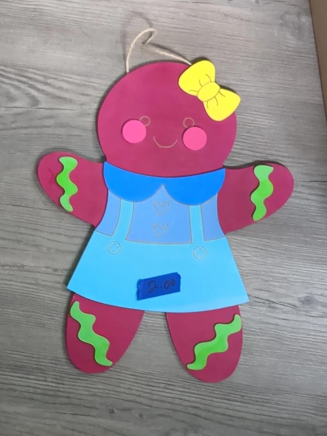 Gingerbread Girl Decoration