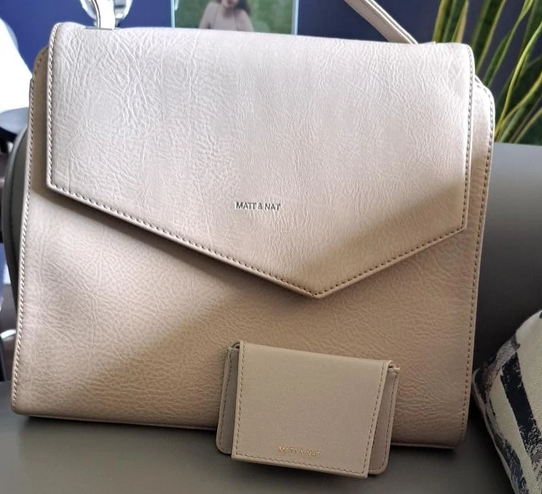 Matt & Nat Handbag with Matching Wallet