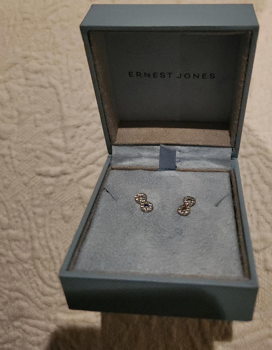 Ernest Jones Infinity Earrings