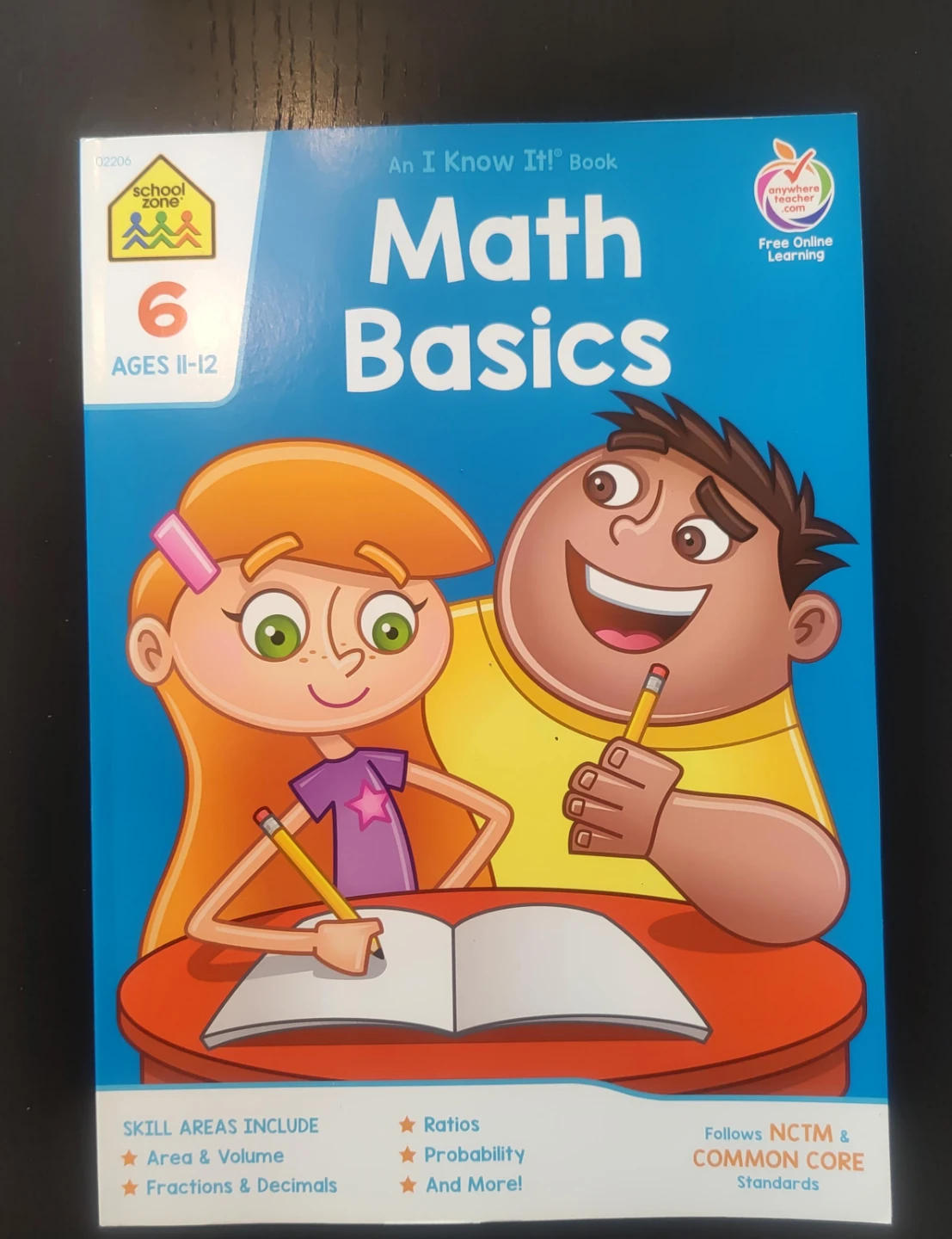 School Zone Math Basics Grade 6 Workbook